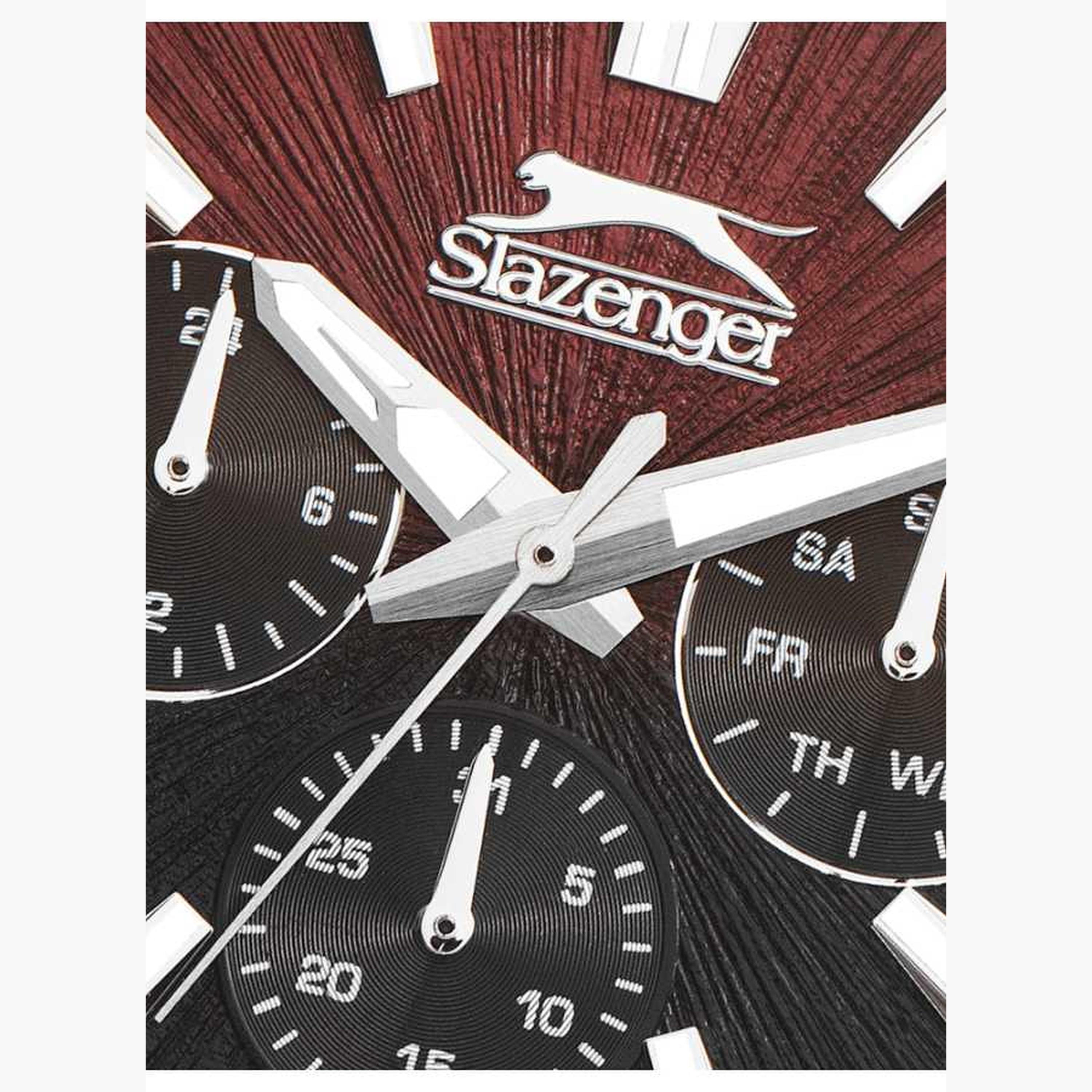 سلازنغر- ساعة رجالية 44 مم كرونوغراف سوار سيليكون لون أحمر-men-watchesandjewellery-watches-image-5
