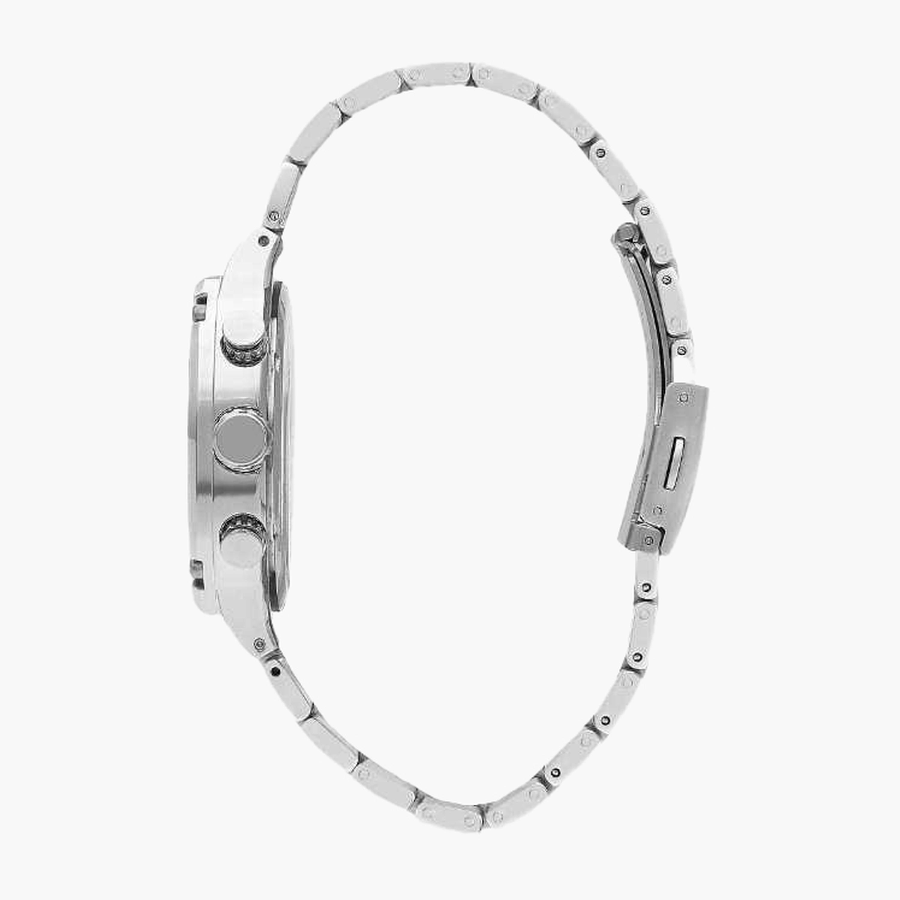 Slazenger Men's 43MM Silver Chronograph Metal Strap Watch | SL.9.2320.2.02-men-watchesandjewellery-watches-image-2