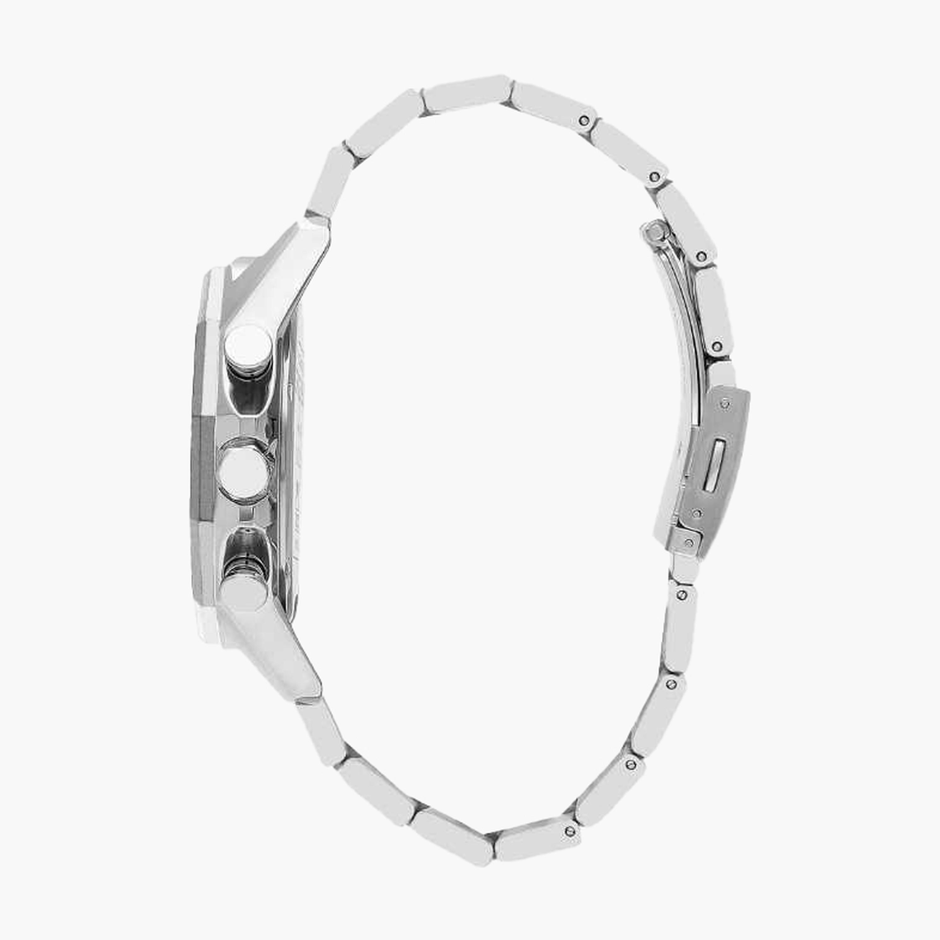 Slazenger Men's 48MM Silver Chronograph Metal Strap Watch | SL.9.2312.2.06-men-watchesandjewellery-watches-image-2