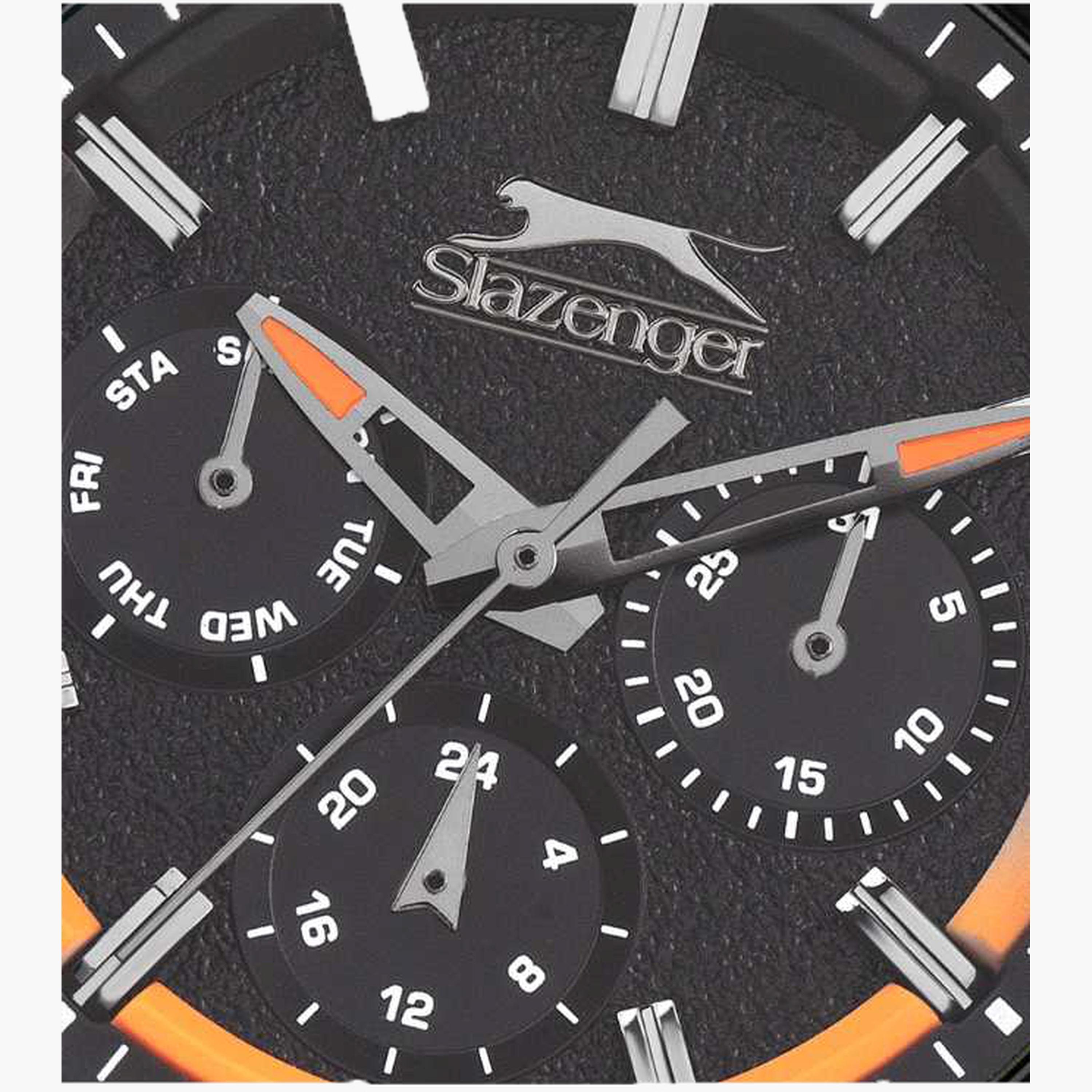 سلازنغر- ساعة رجالية 41 مم كرونوغراف سوار بلاستيكي لون أسود-men-watchesandjewellery-watches-image-5