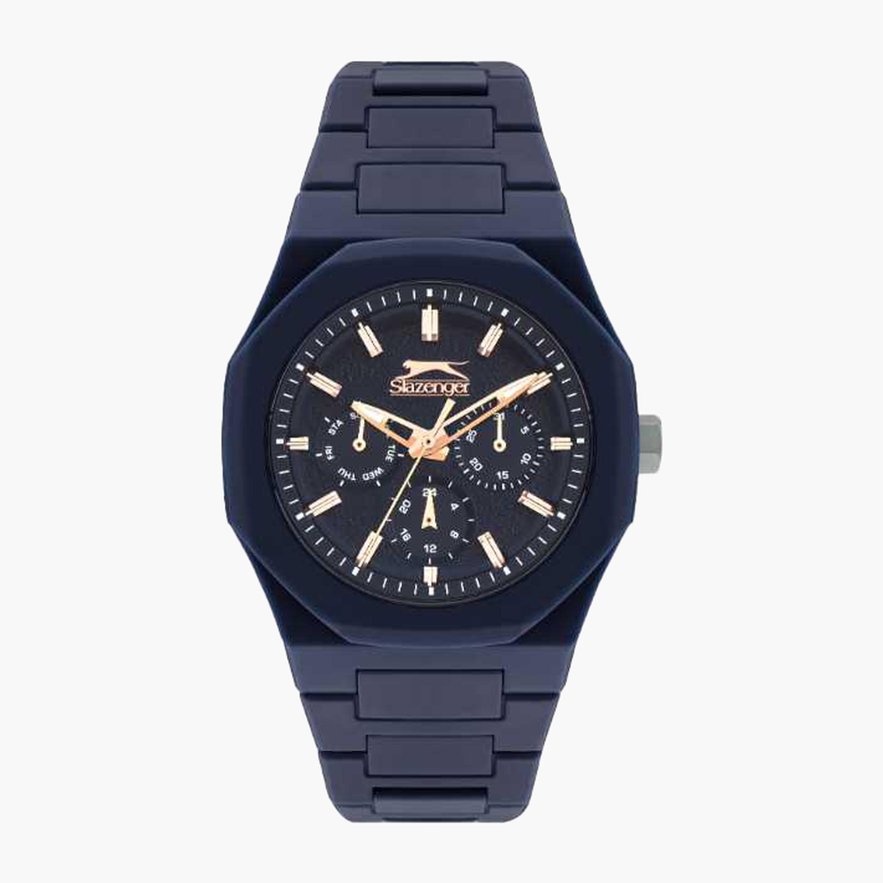 Slazenger Men's 41MM Blue Chronograph Plastic Strap Watch | SL.9.2288.2.06-men-watchesandjewellery-watches-image-1