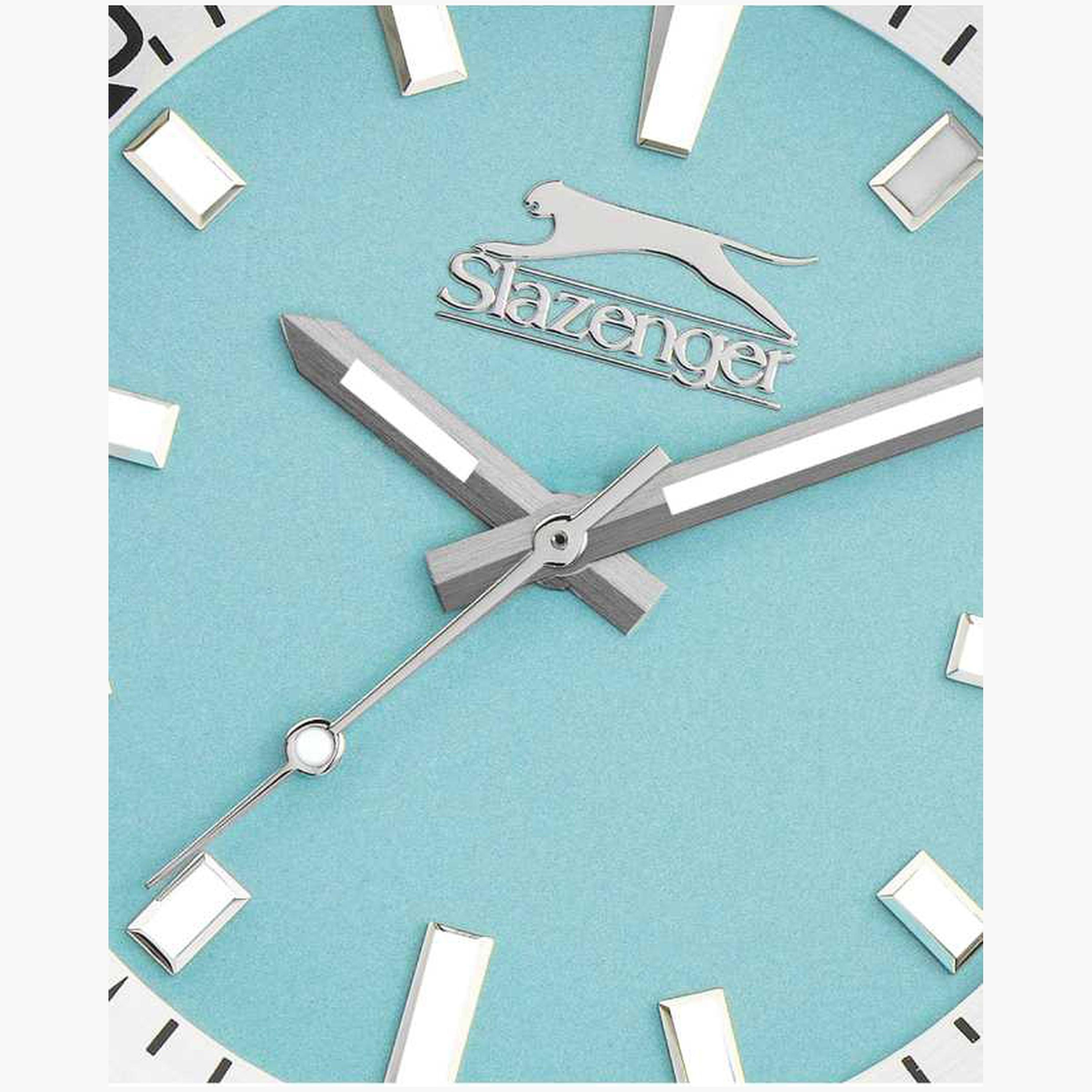 سلازنغر- ساعة رجالية 44 مم تناظرية سوار سيليكون لون أزرق-men-watchesandjewellery-watches-image-5