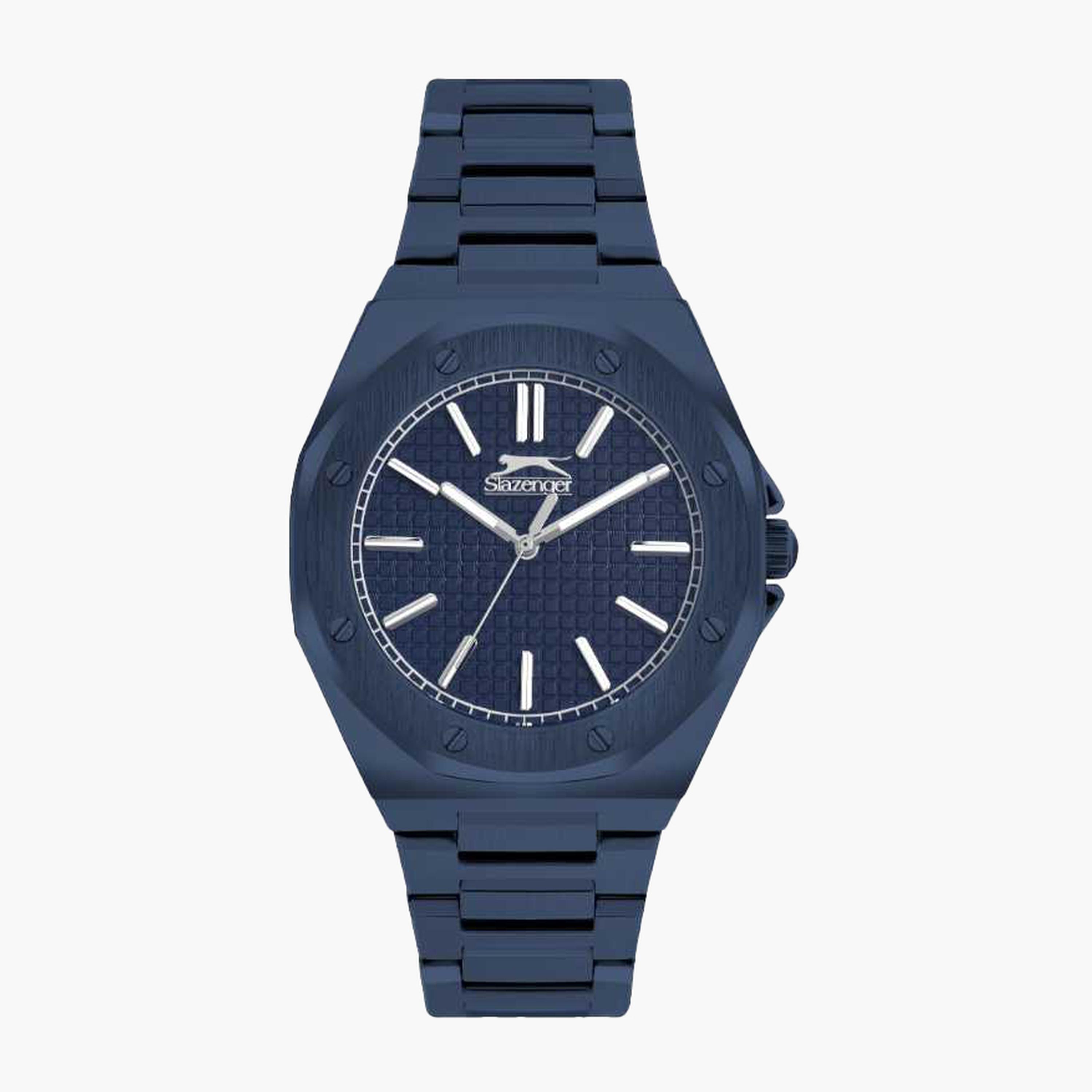 Slazenger Men's 41MM Blue Analog Metal Strap Watch | SL.9.2305.1.08-men-watchesandjewellery-watches-image-1
