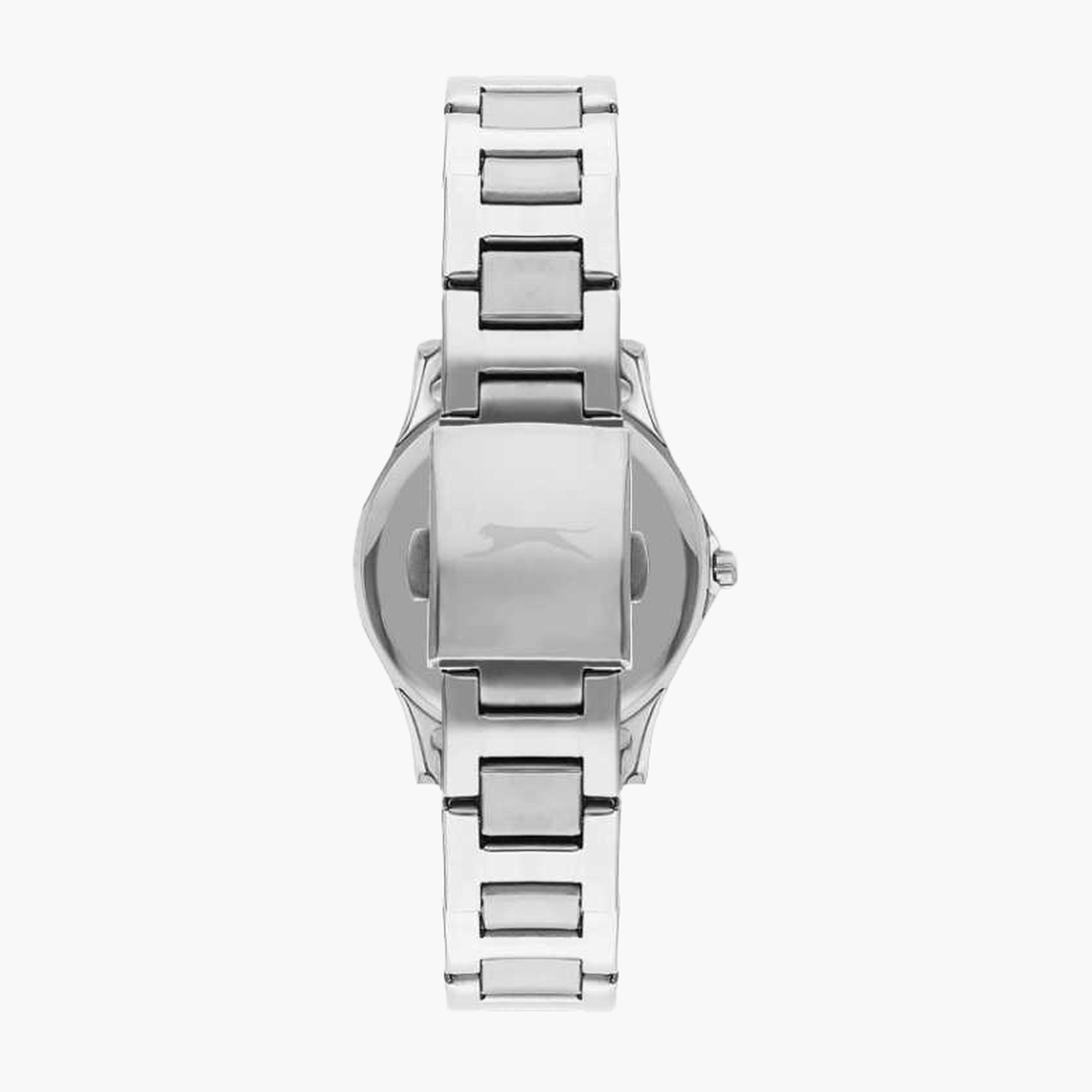 Slazenger Women's 32MM Silver Analog Metal Strap Watch | SL.9.2235.3.05-women-watchesandjewellery-watches-image-3