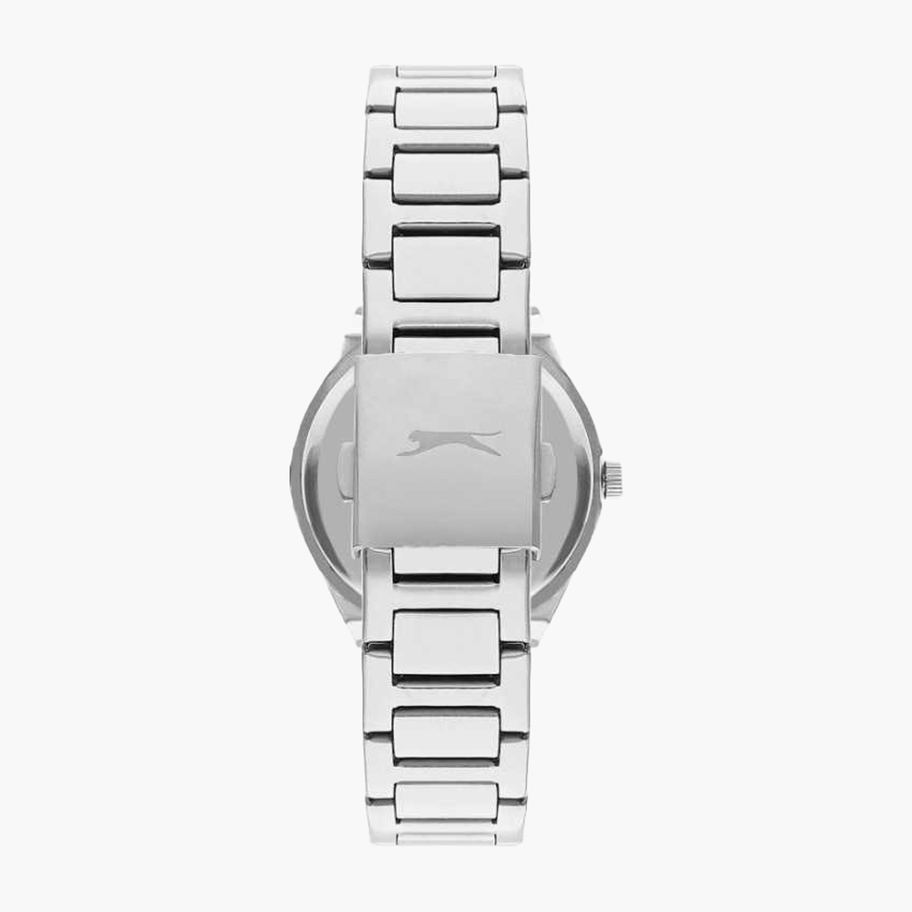 سلازنغر- ساعة نسائية 34 مم تناظرية سوار معدني لون أزرق-women-watchesandjewellery-watches-image-3