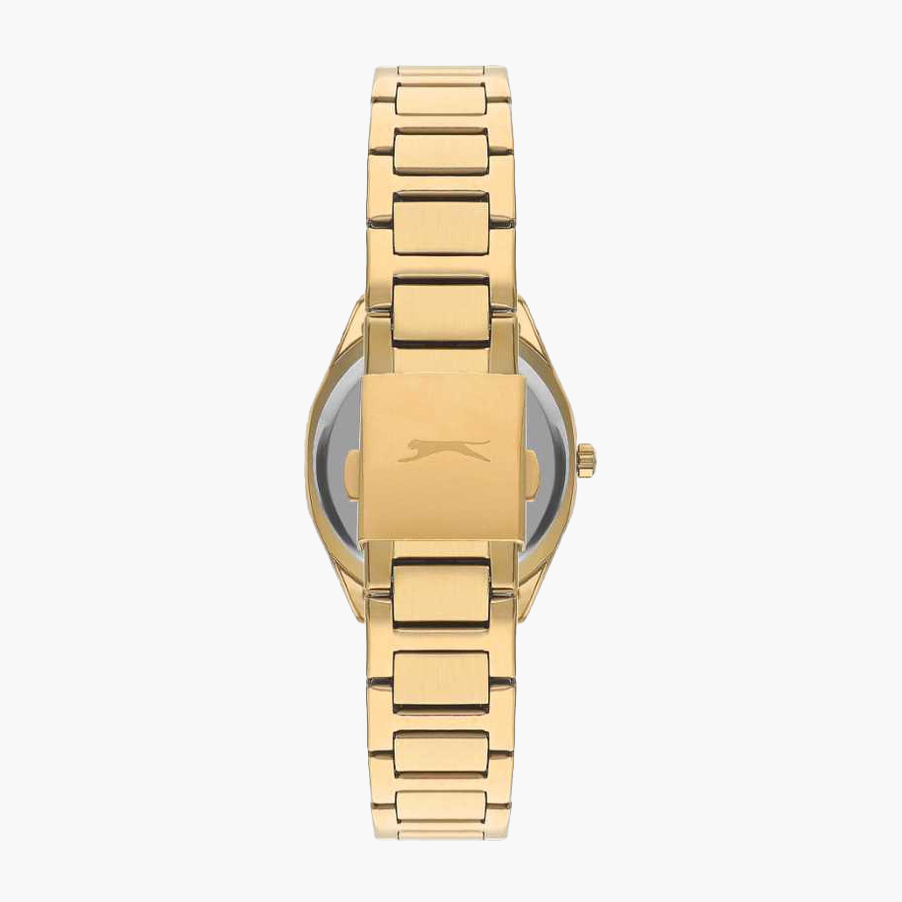 سلازنغر- ساعة نسائية 35 مم تناظرية سوار معدني لون أبيض-women-watchesandjewellery-watches-image-3