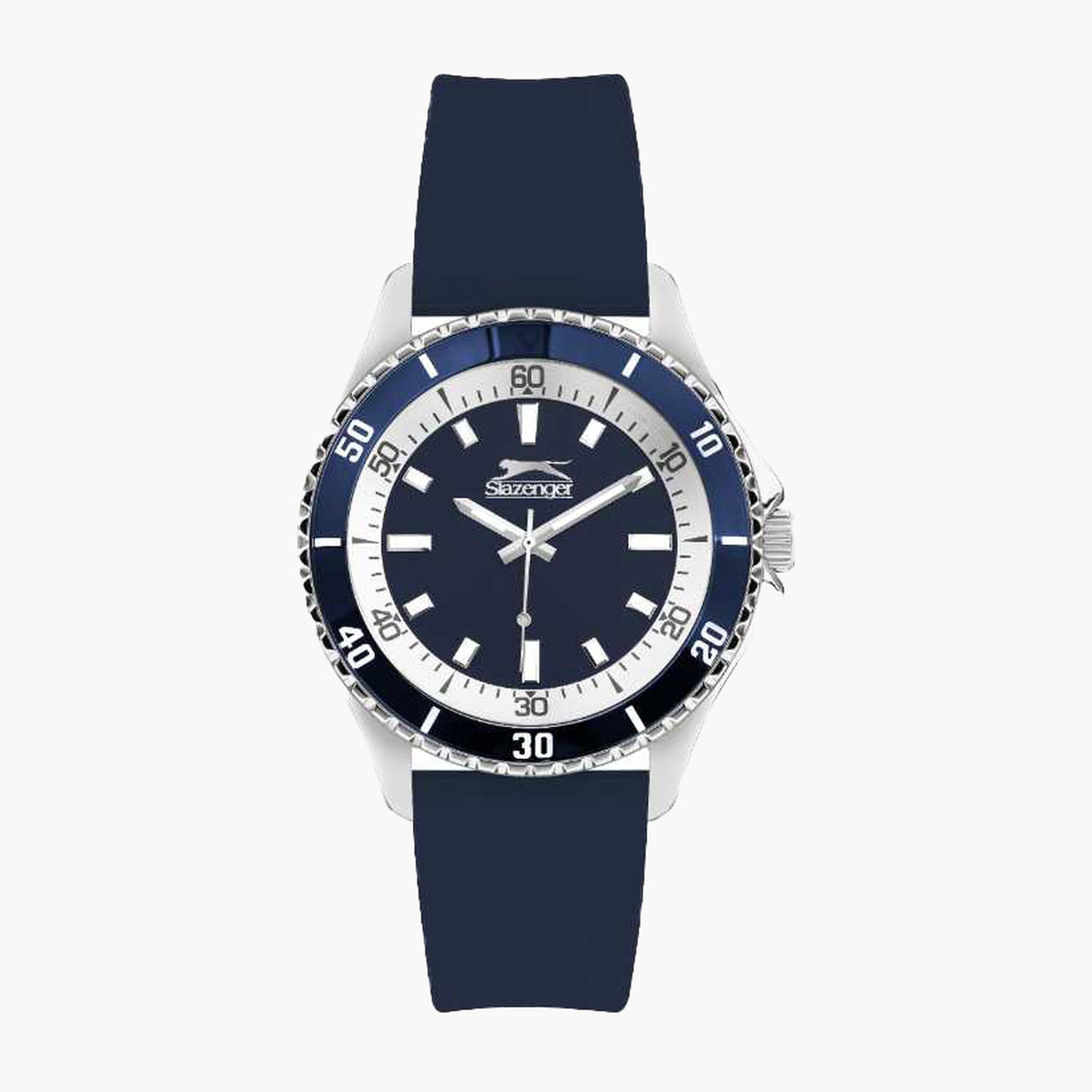 Slazenger Women's 36MM Blue Analog Silicone Strap Watch | SL.9.2315.3.07-women-watchesandjewellery-watches-image-1