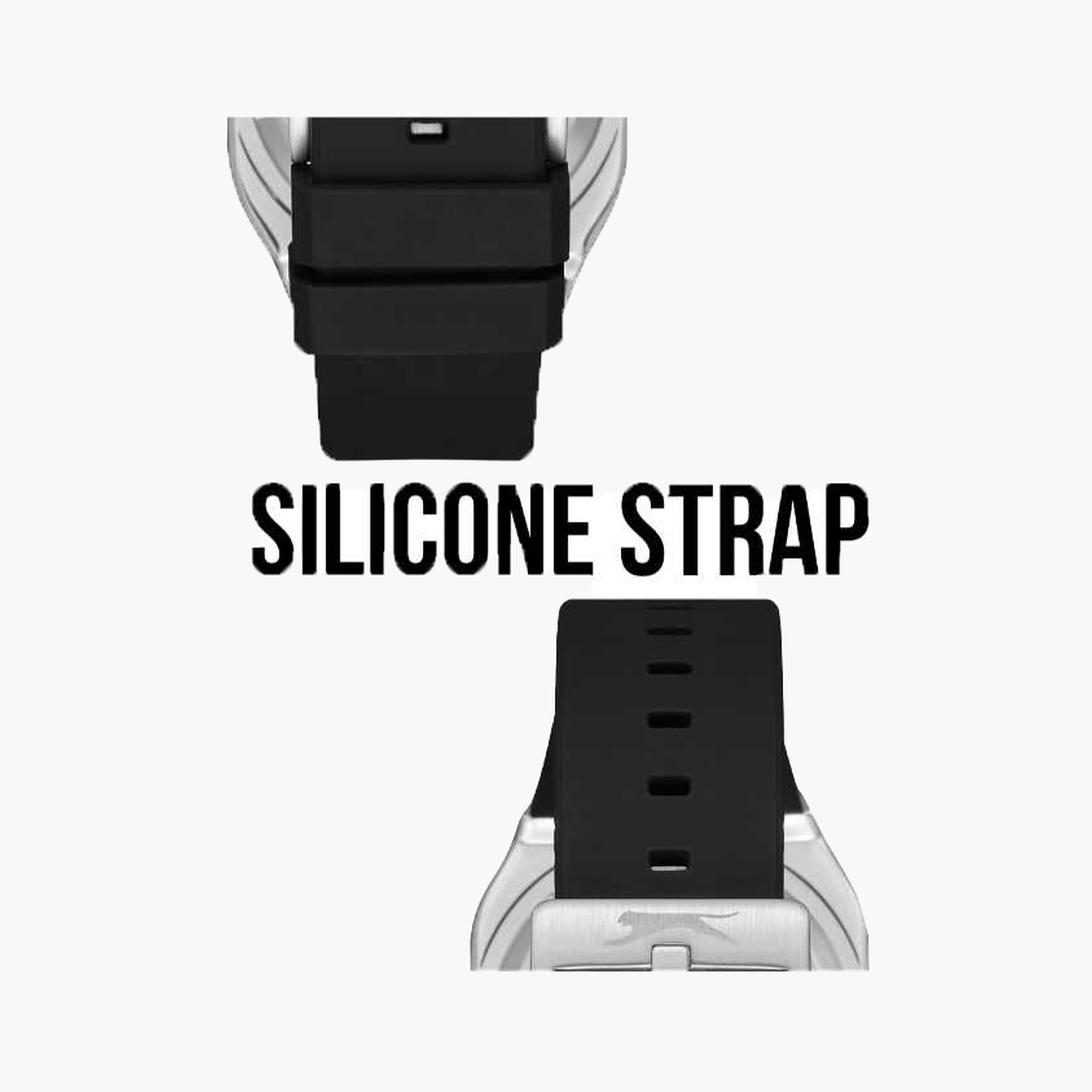 Slazenger Men's 40MM Black Automatic Silicone Strap Watch | SL.9.2415.1.01-men-watchesandjewellery-watches-image-5