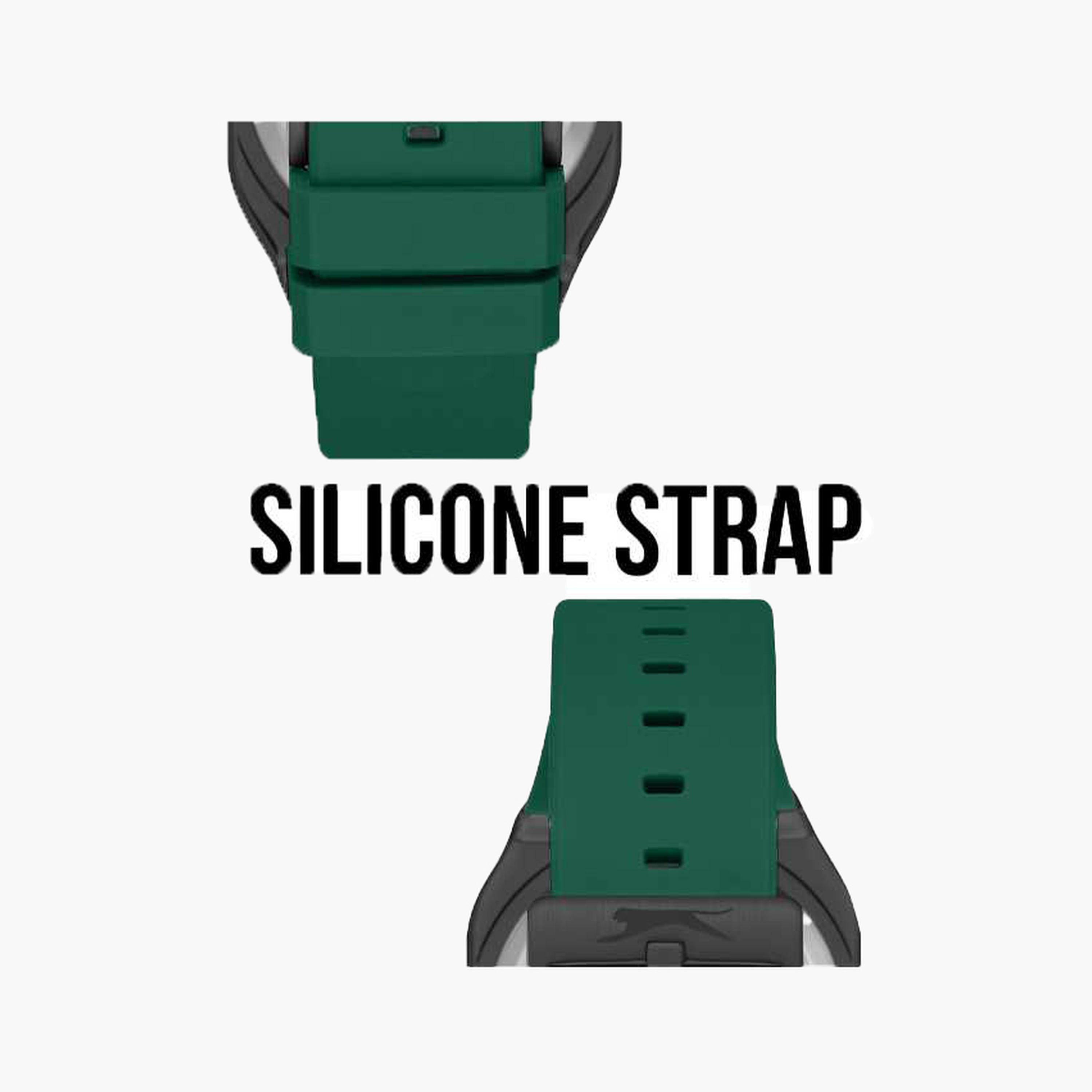 Slazenger Men's 40MM Green Automatic Silicone Strap Watch | SL.9.2415.1.02-men-watchesandjewellery-watches-image-5