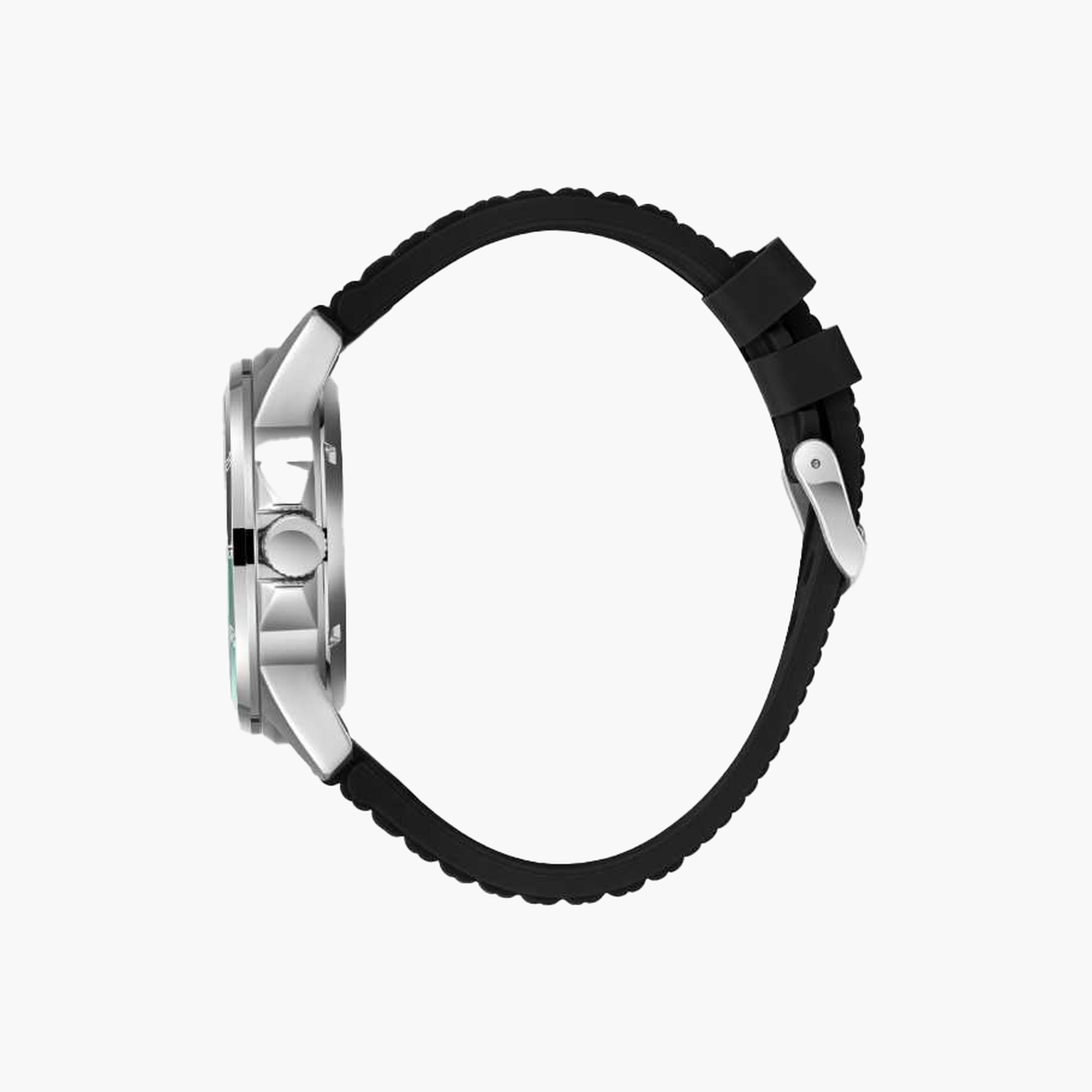 Slazenger Men's 44MM Black Automatic Silicone Strap Watch | SL.9.2412.1.01-men-watchesandjewellery-watches-image-3