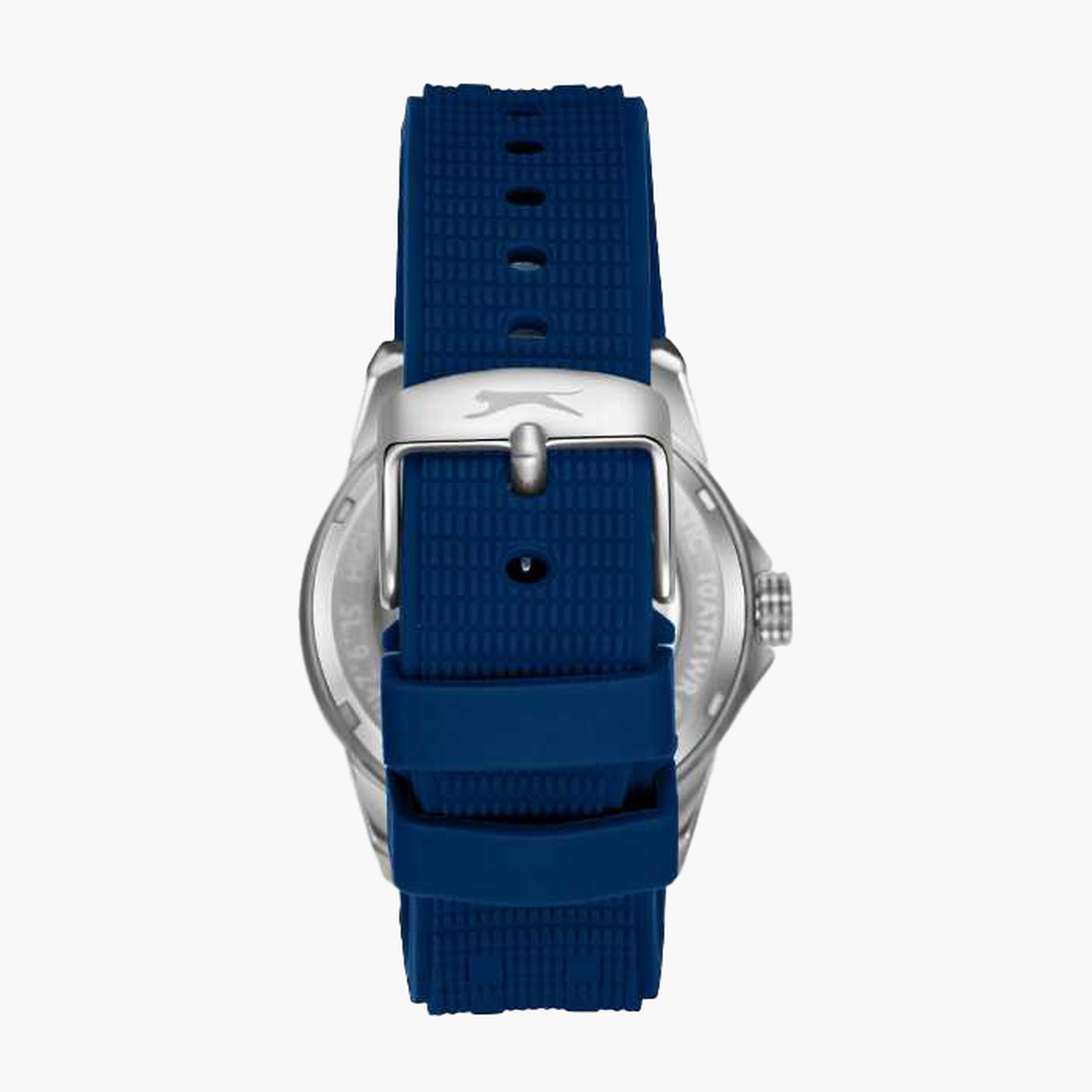سلازنغر- ساعة رجالية 44 مم أوتوماتيكية سوار سيليكون لون أزرق-men-watchesandjewellery-watches-image-4