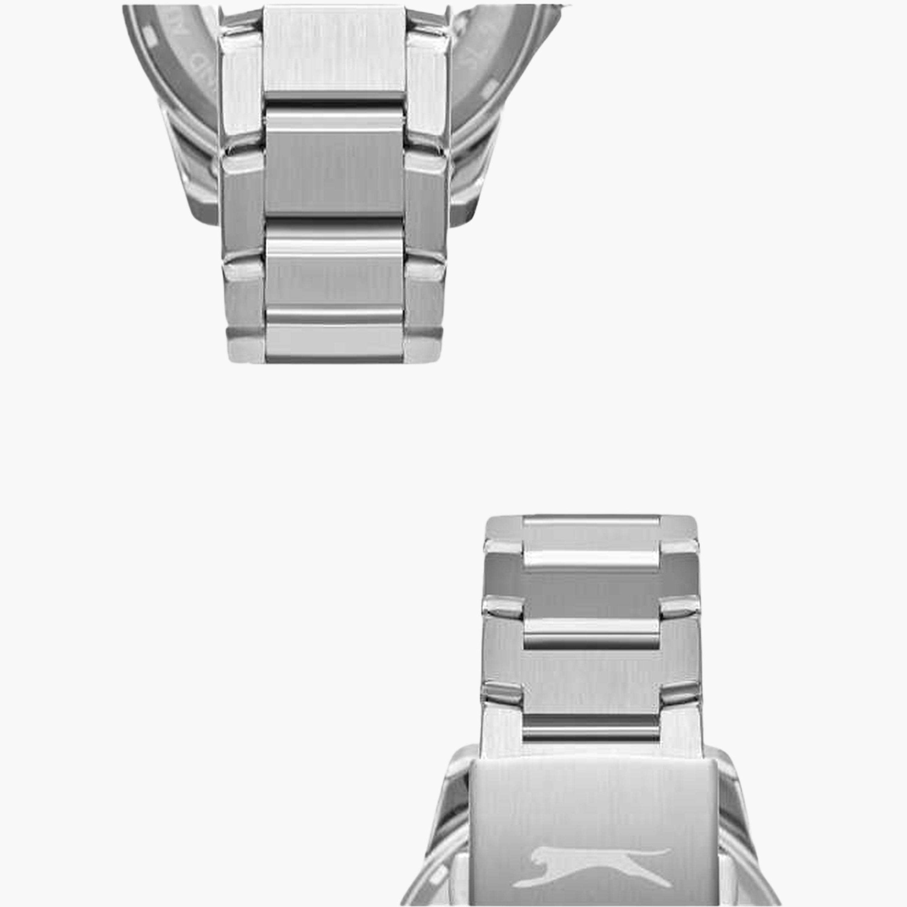 سلازنغر- ساعة رجالية 44 مم أوتوماتيكية سوار معدني لون أزرق-men-watchesandjewellery-watches-image-5