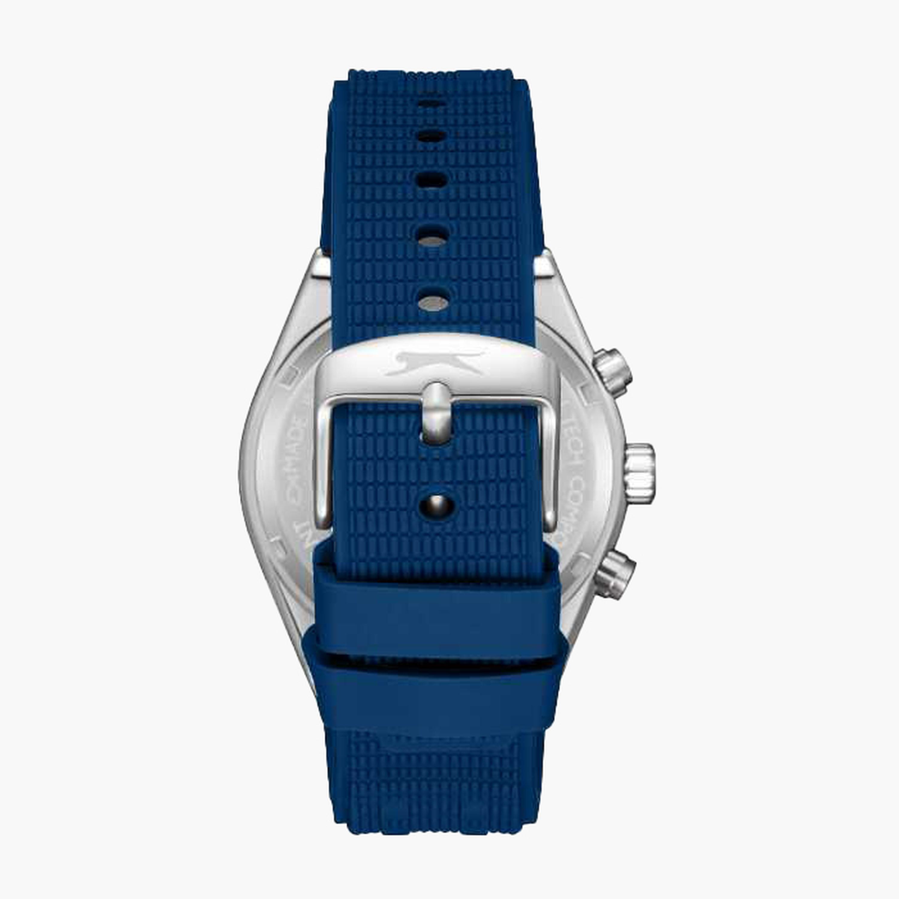 سلازنغر- ساعة رجالية 44 مم كرونوغراف سوار سيليكون لون أزرق-men-watchesandjewellery-watches-image-4