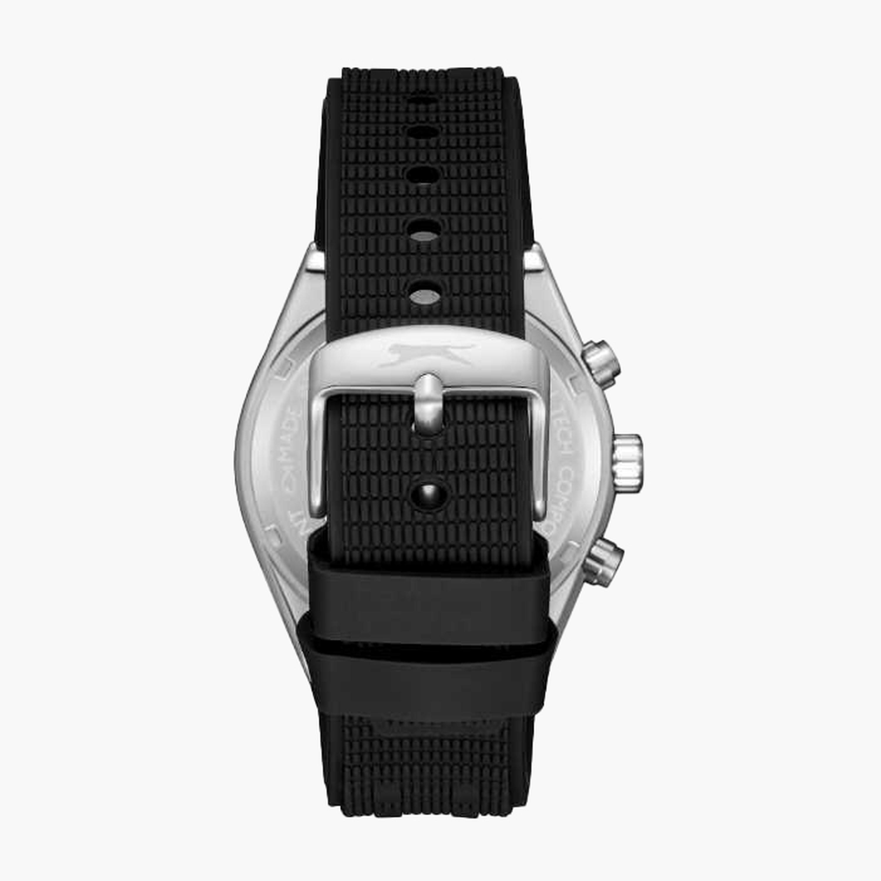Slazenger Men's 44MM Black Chronograph Silicone Strap Watch | SL.9.2389.2.08-men-watchesandjewellery-watches-image-4