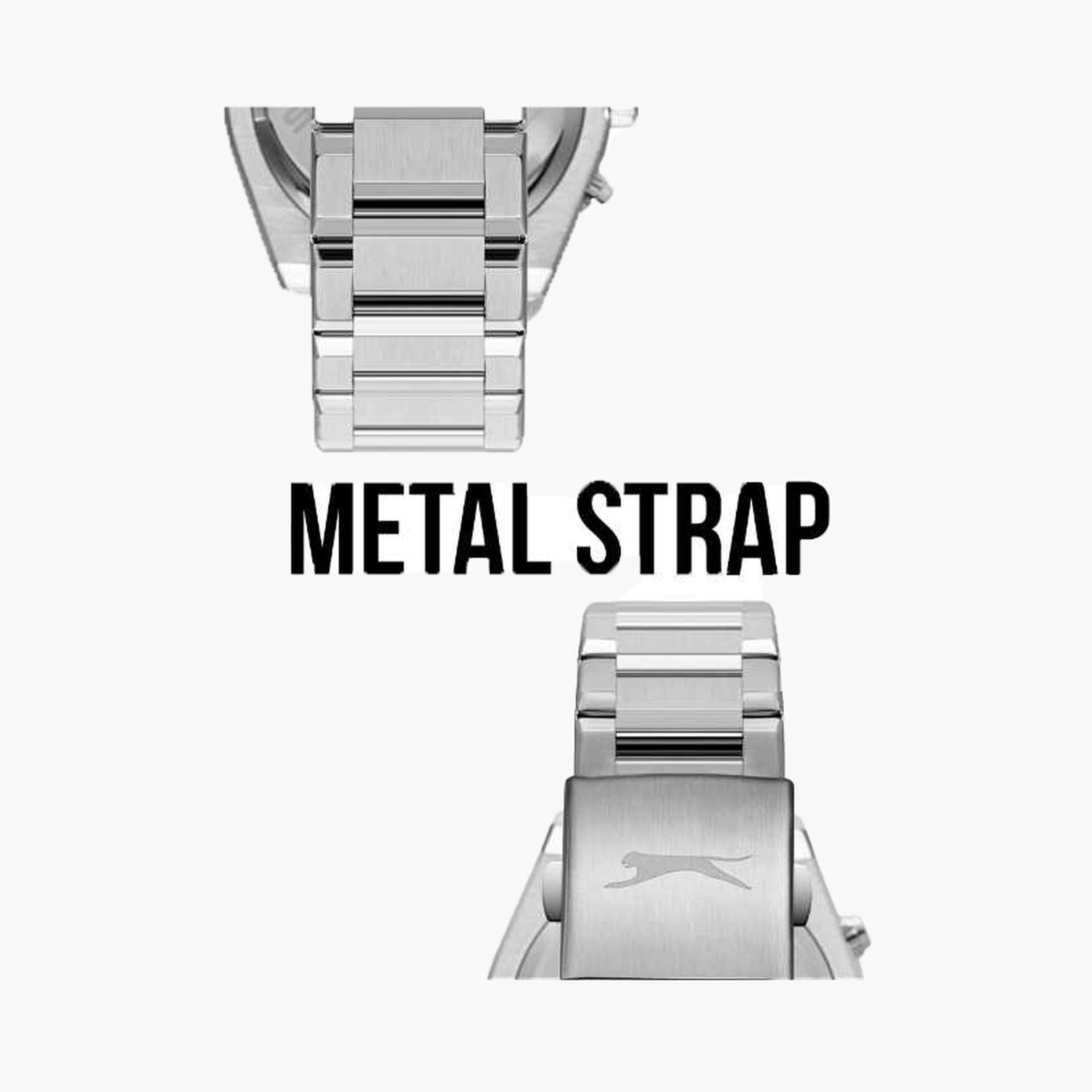 Slazenger Men's 43MM Silver Chronograph Metal Strap Watch | SL.9.2394.2.05-men-watchesandjewellery-watches-image-5