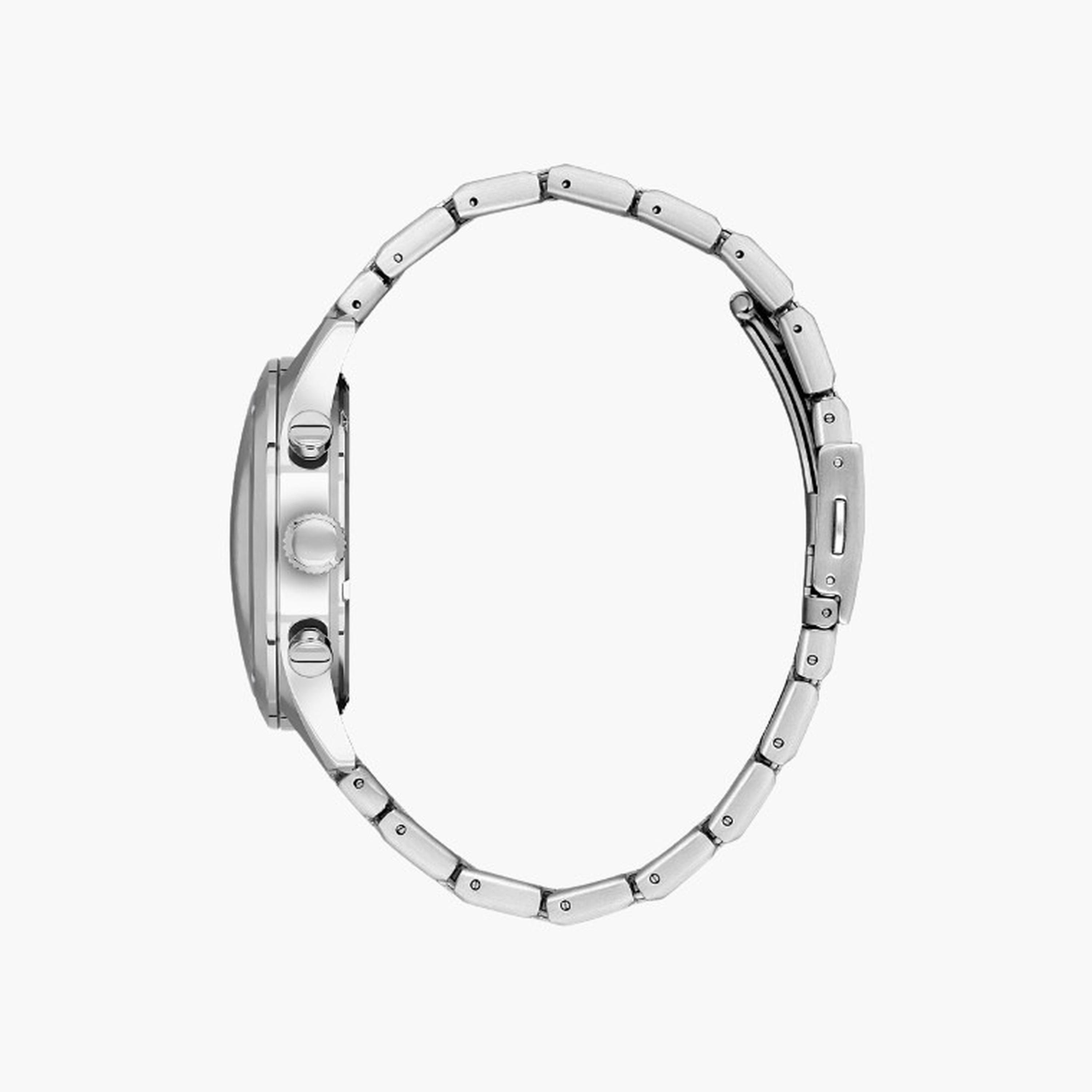 Slazenger Men's 44MM Silver Chronograph Metal Strap Watch | SL.9.2399.2.01-men-watchesandjewellery-watches-image-2