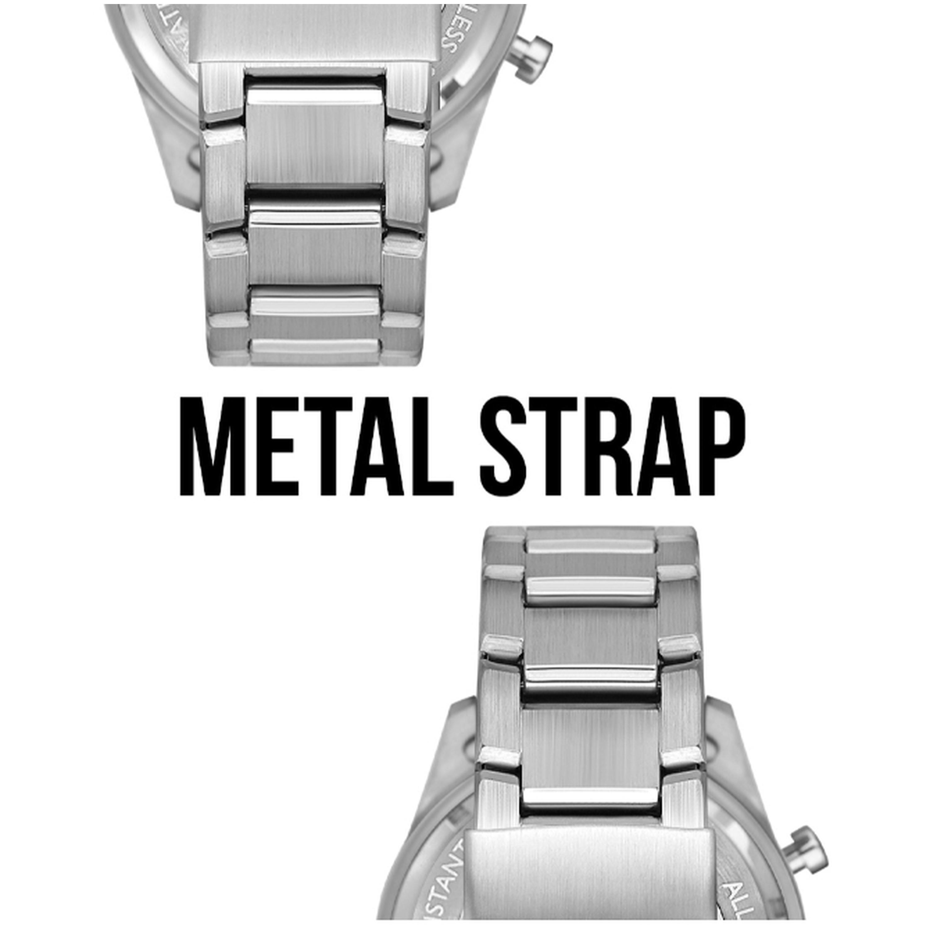 Slazenger Men's 44MM Silver Chronograph Metal Strap Watch | SL.9.2399.2.01-men-watchesandjewellery-watches-image-5