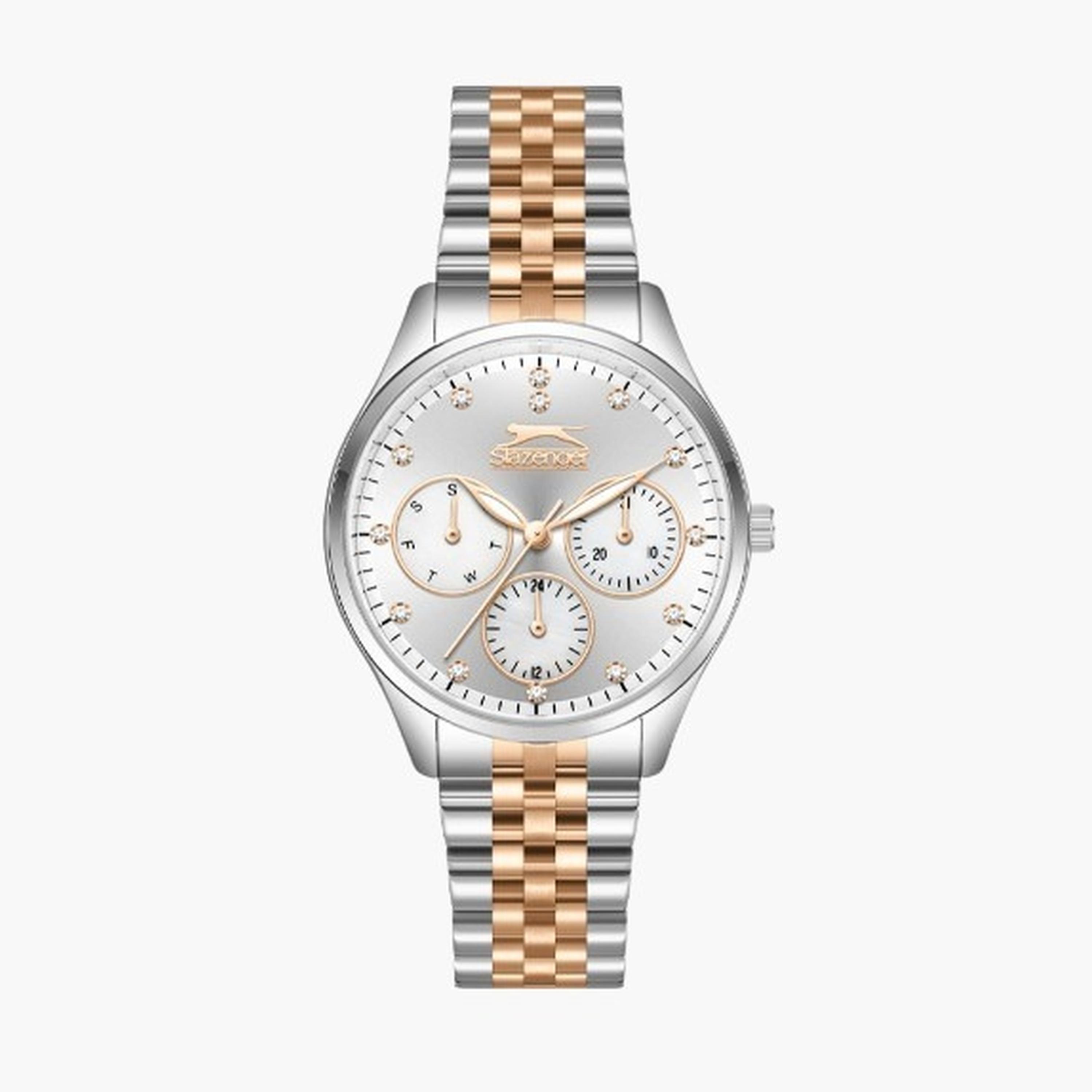 Slazenger Women's 34MM Multicolour Chronograph Metal Strap Watch | SL.9.2404.4.02-women-watchesandjewellery-watches-image-9