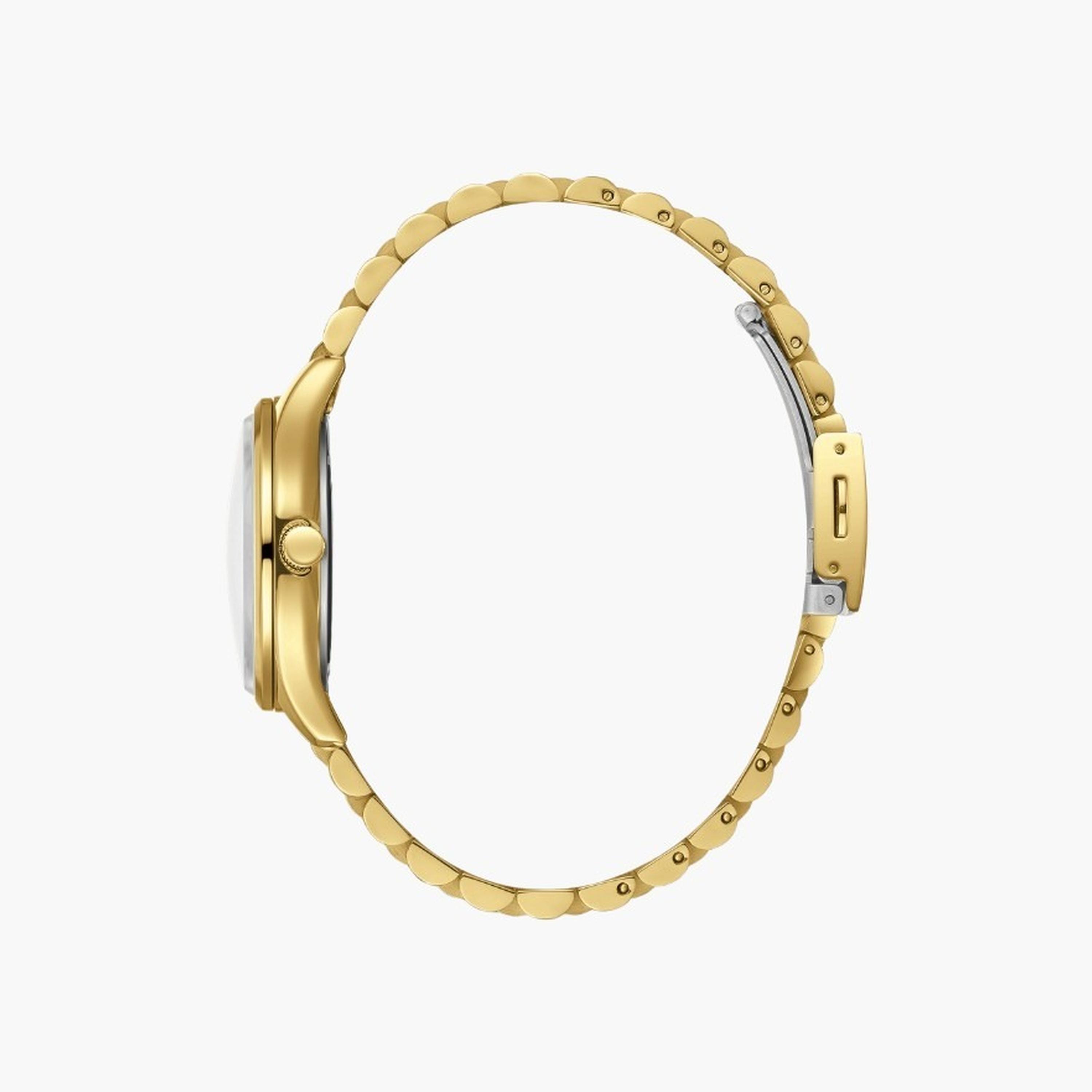 سلازنغر- ساعة نسائية 34 مم كرونوغراف سوار معدني لون أخضر غامق-women-watchesandjewellery-watches-image-3
