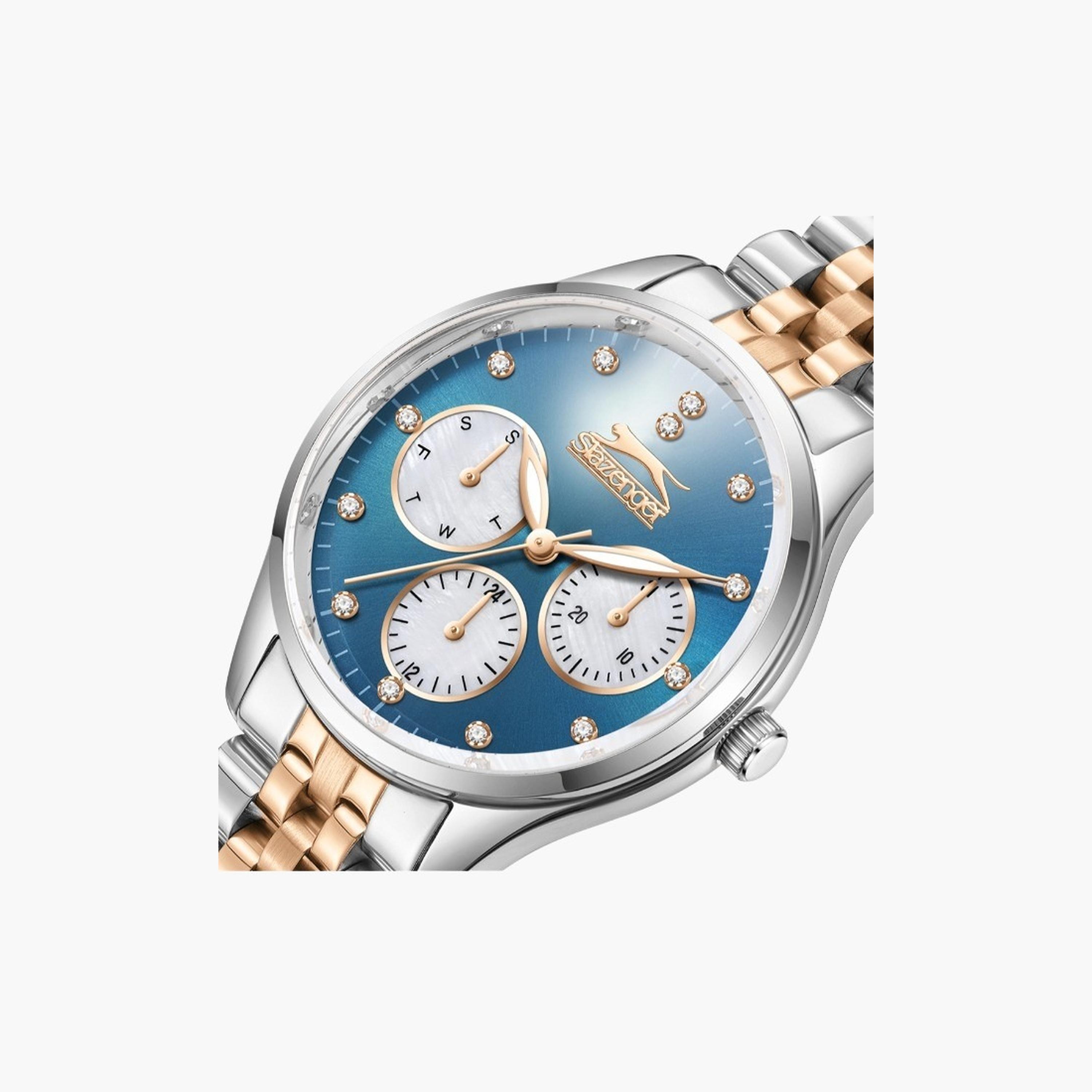 Slazenger Women's 34MM Multicolour Chronograph Metal Strap Watch | SL.9.2404.4.06-women-watchesandjewellery-watches-image-6