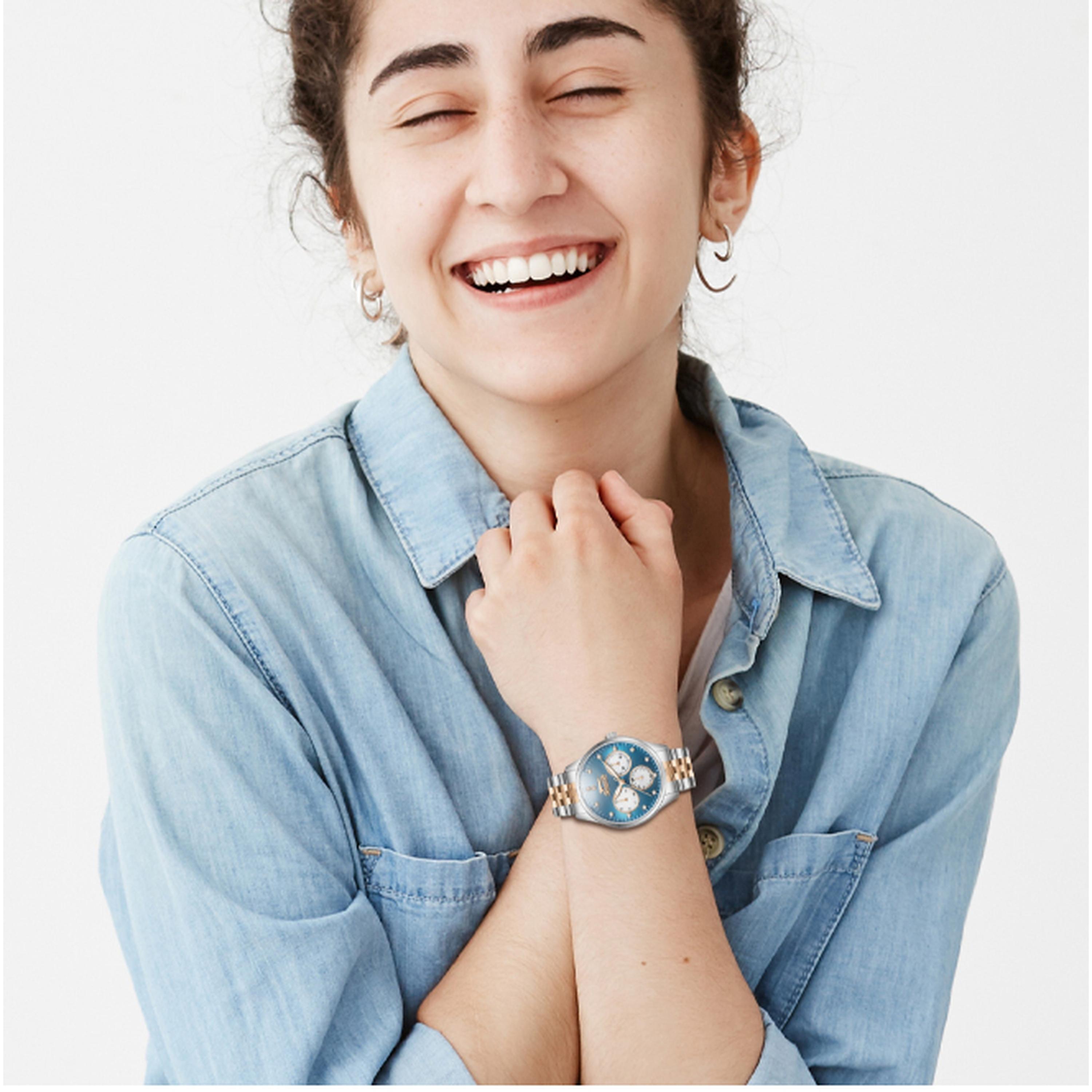 Slazenger Women's 34MM Multicolour Chronograph Metal Strap Watch | SL.9.2404.4.06-women-watchesandjewellery-watches-image-7