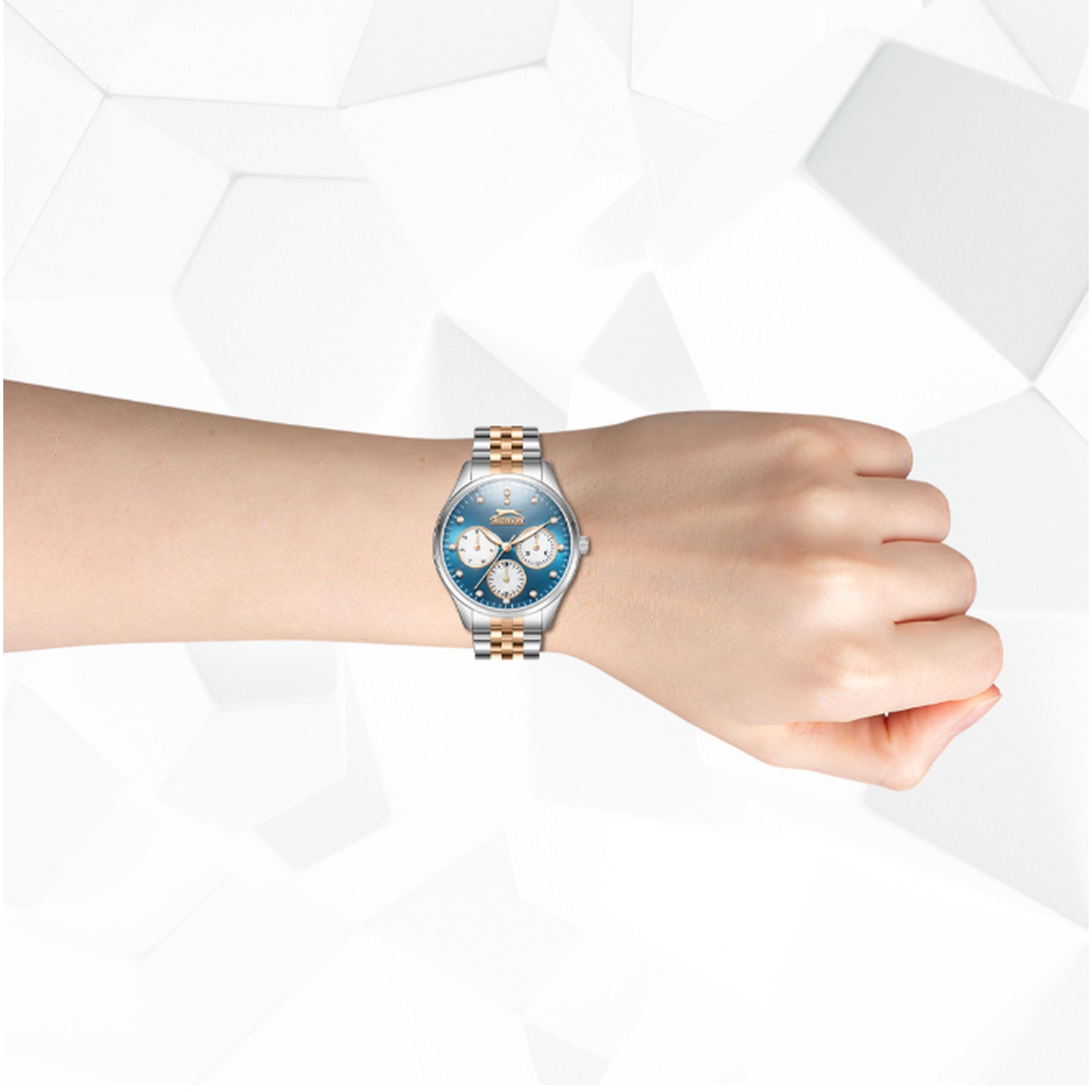 Slazenger Women's 34MM Multicolour Chronograph Metal Strap Watch | SL.9.2404.4.06-women-watchesandjewellery-watches-image-8