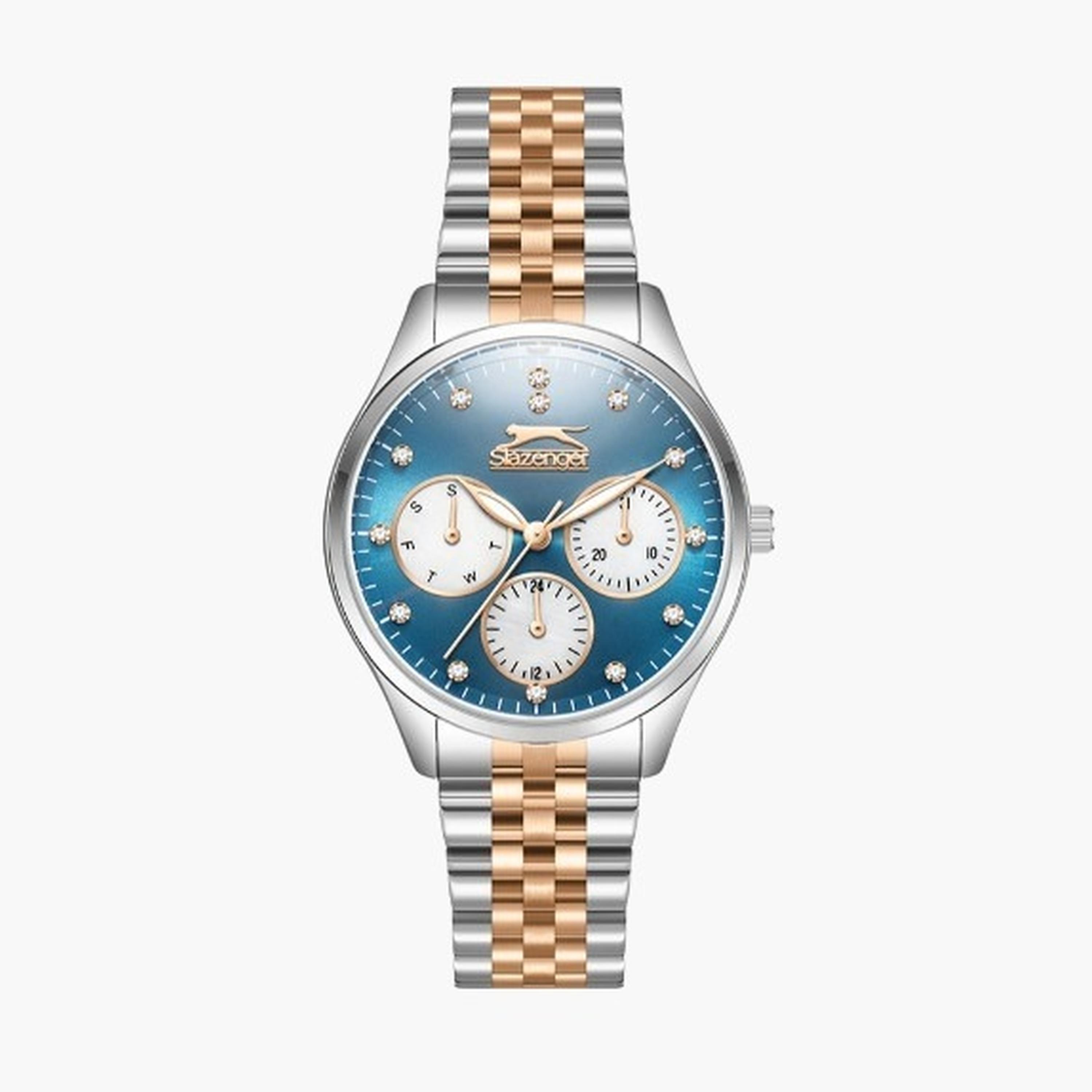 Slazenger Women's 34MM Multicolour Chronograph Metal Strap Watch | SL.9.2404.4.06-women-watchesandjewellery-watches-image-9