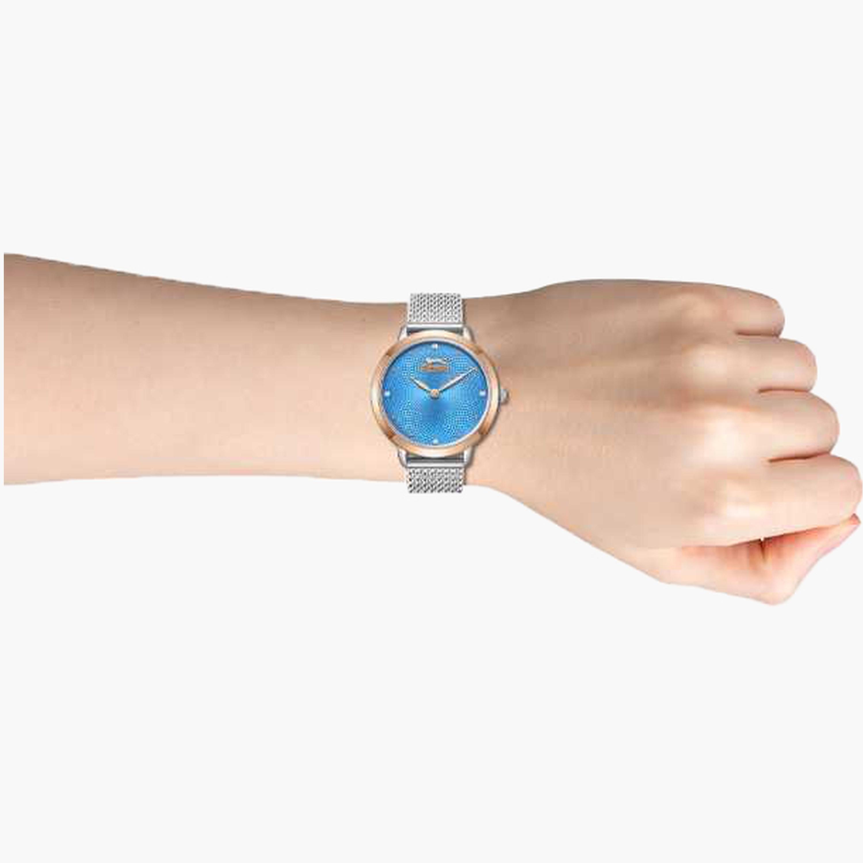 سلازنغر- ساعة نسائية 32 مم تناظرية سوار شبكي لون أزرق-women-watchesandjewellery-watches-image-8