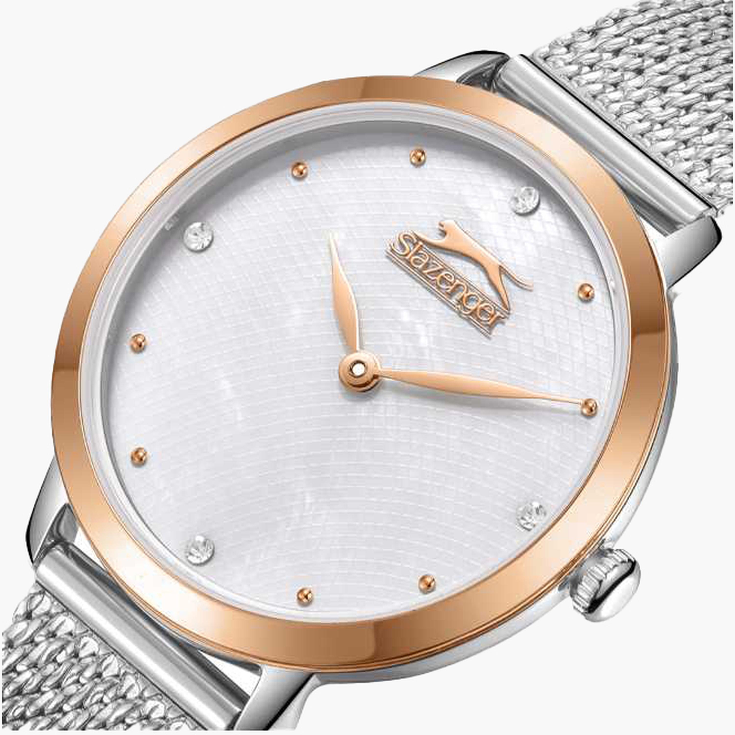 Slazenger Women's 32MM Silver Analog Mesh Strap Watch | SL.9.2397.3.06-women-watchesandjewellery-watches-image-6
