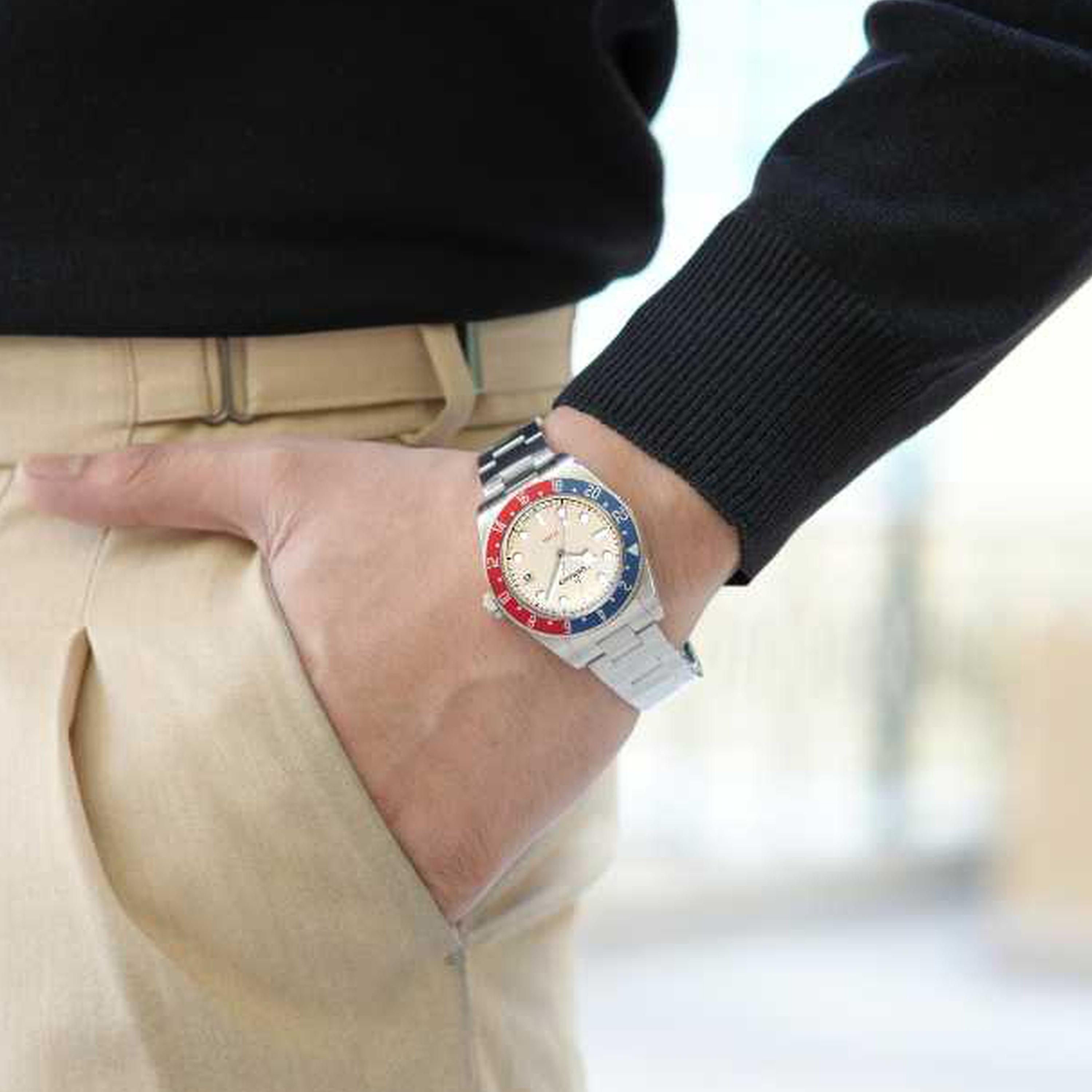 Tornado Men's 40MM Silver Analog Stainless Steel Strap Watch | T24006-B-men-watchesandjewellery-watches-image-5