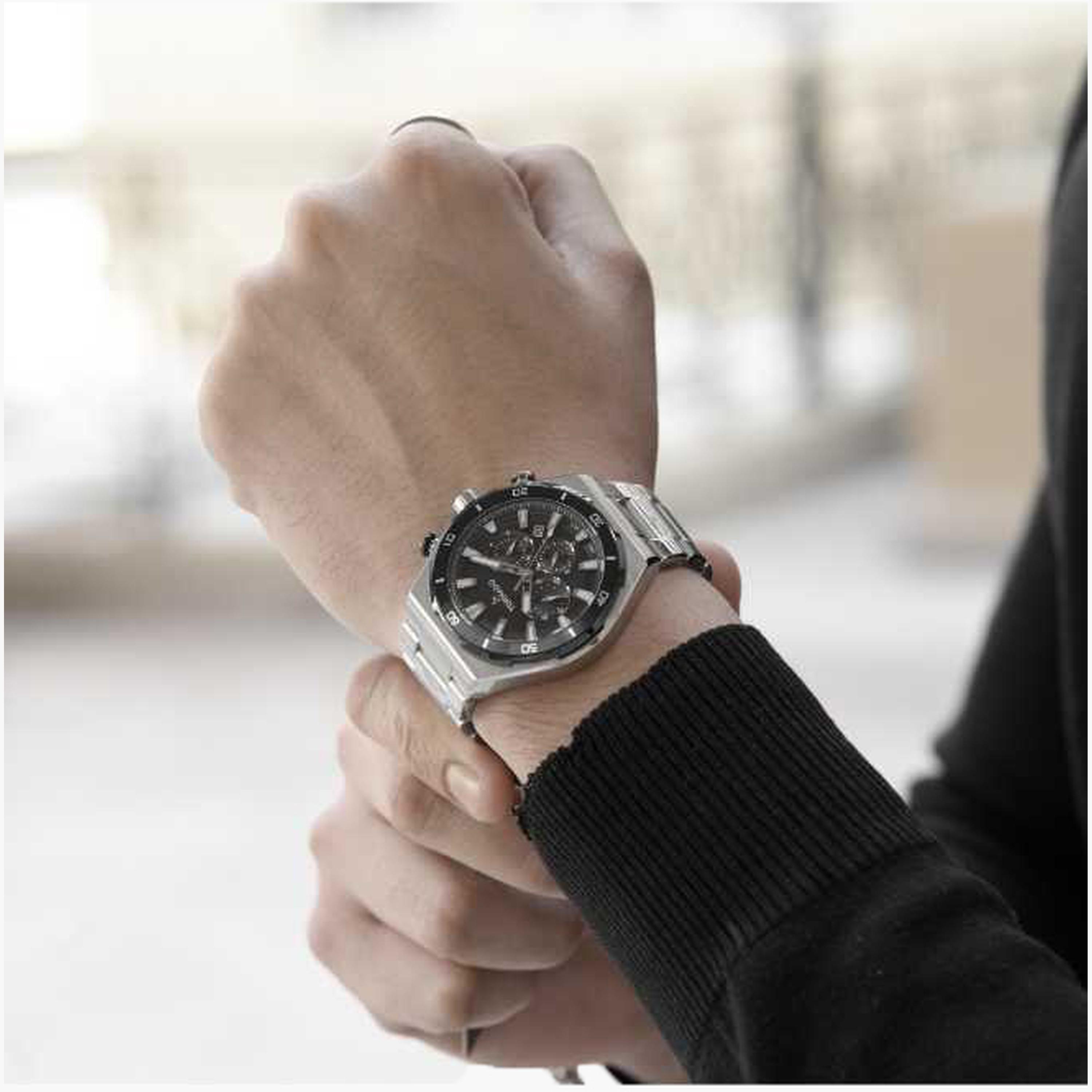 Tornado Men's 45MM Silver Chronograph Stainless Steel Strap Watch | T24104-SBSB-men-watchesandjewellery-watches-image-5