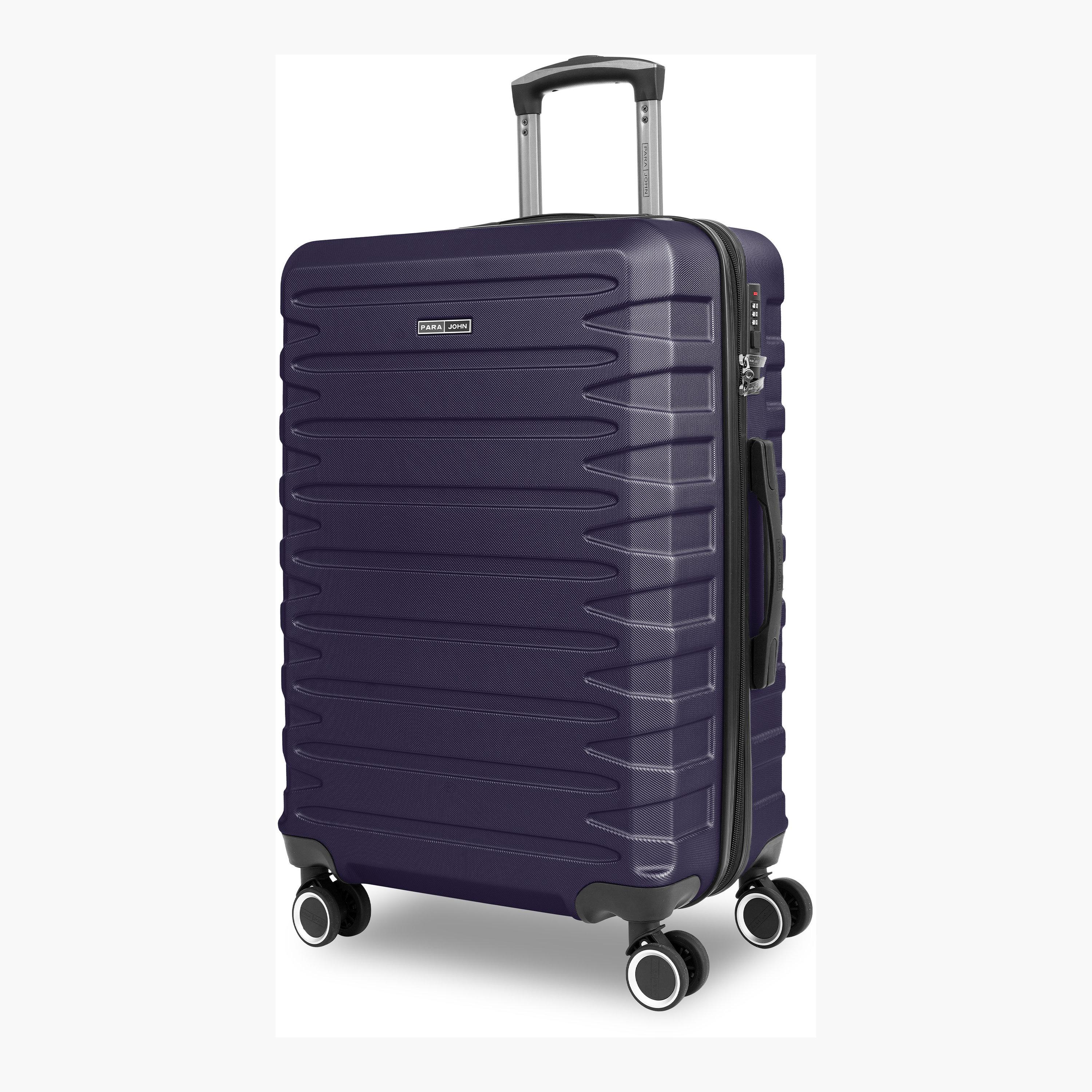 Para John Streamline Set of 3 ABS Hard Sided 4-Wheeler Spinner Trolley Bag with Combination Lock-travel-luggagesandbags-luggage-image-4