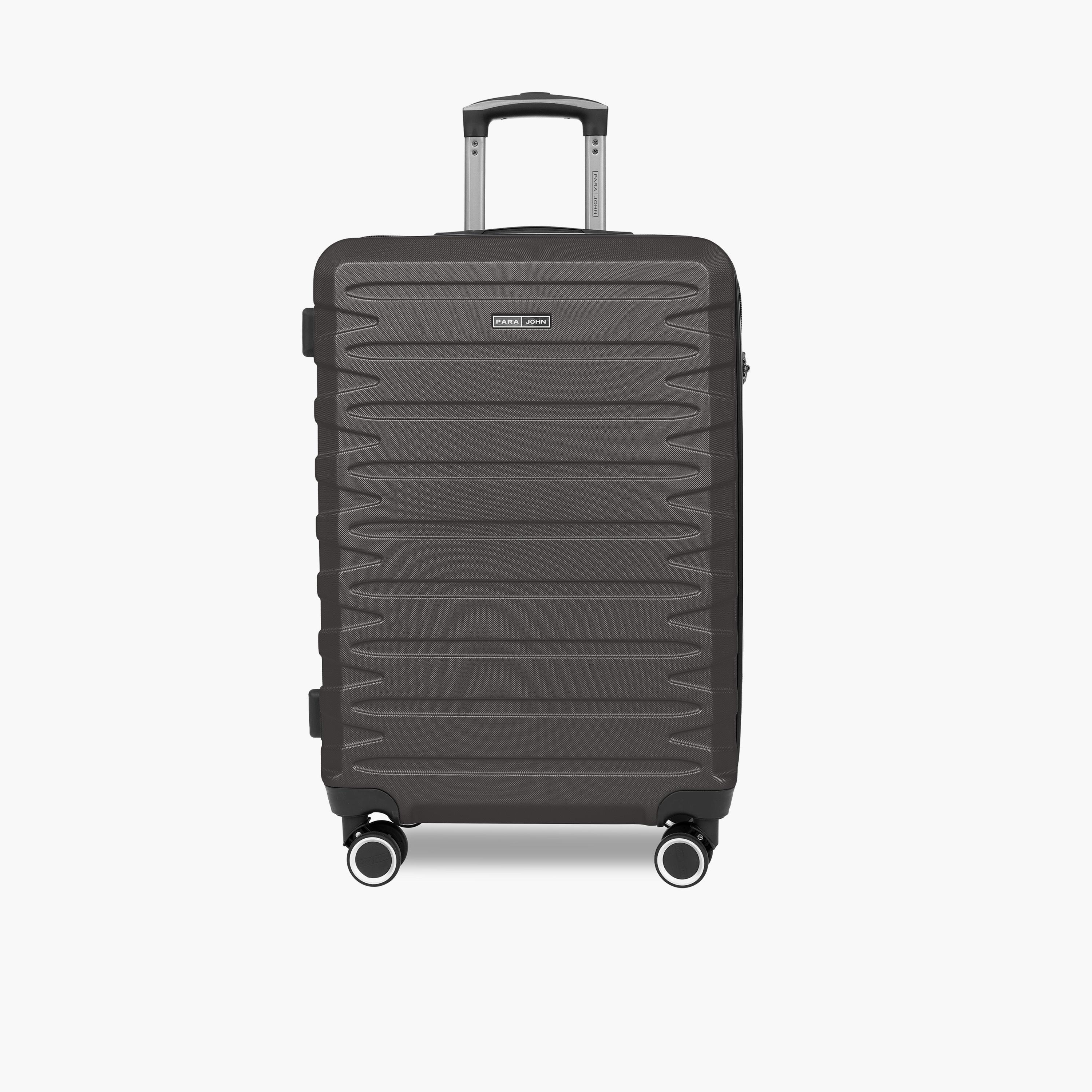 Para John Streamline Set of 3 ABS Hard Sided 4-Wheeler Spinner Trolley Bag with Combination Lock-travel-luggagesandbags-luggage-image-2