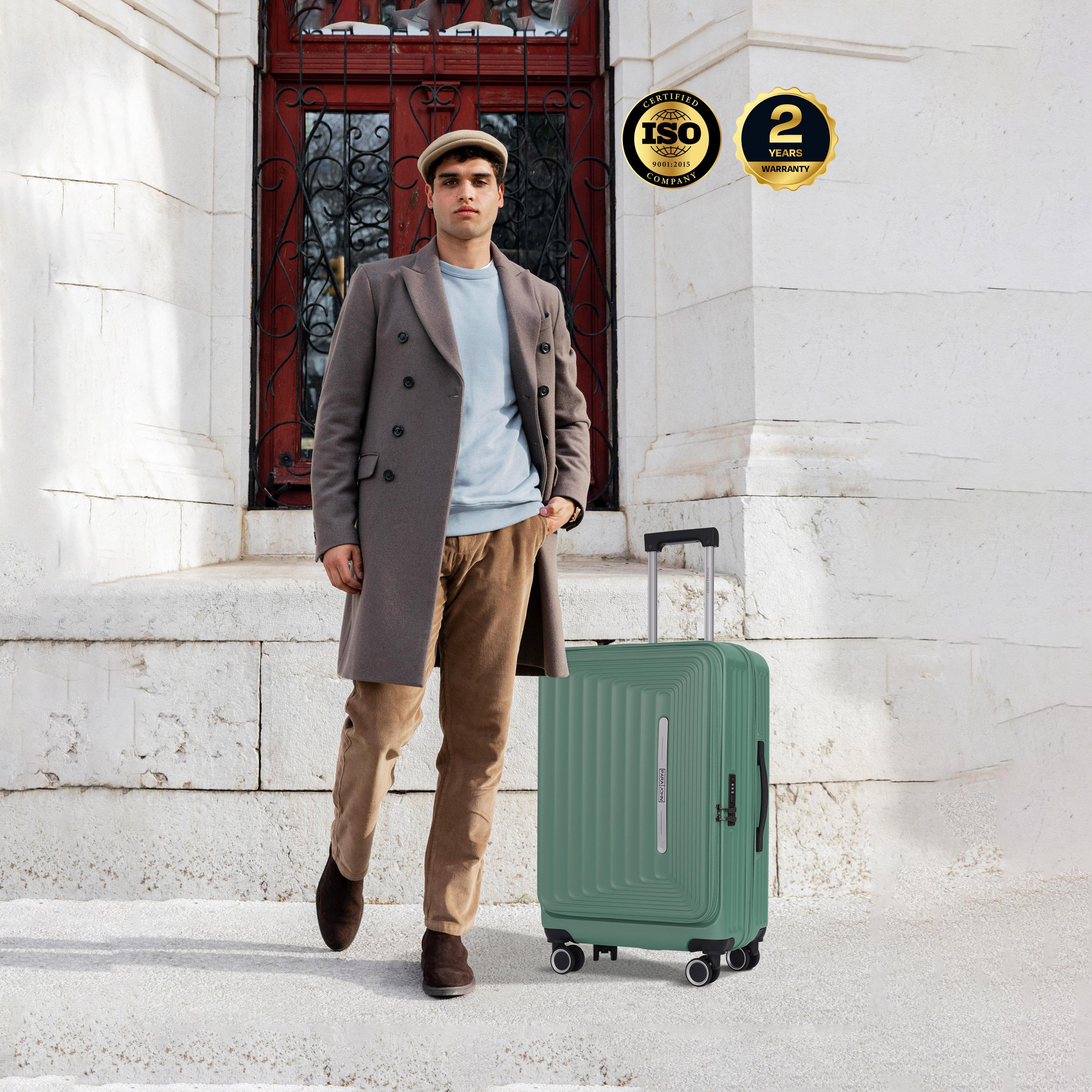 بارا جون- طقم شنط سفر بعجلات دوارة 3 قطع من مادة ABS وجوانب صلبة بقفل مركب  | PJTR3231G-travel-luggagesandbags-luggage-image-7