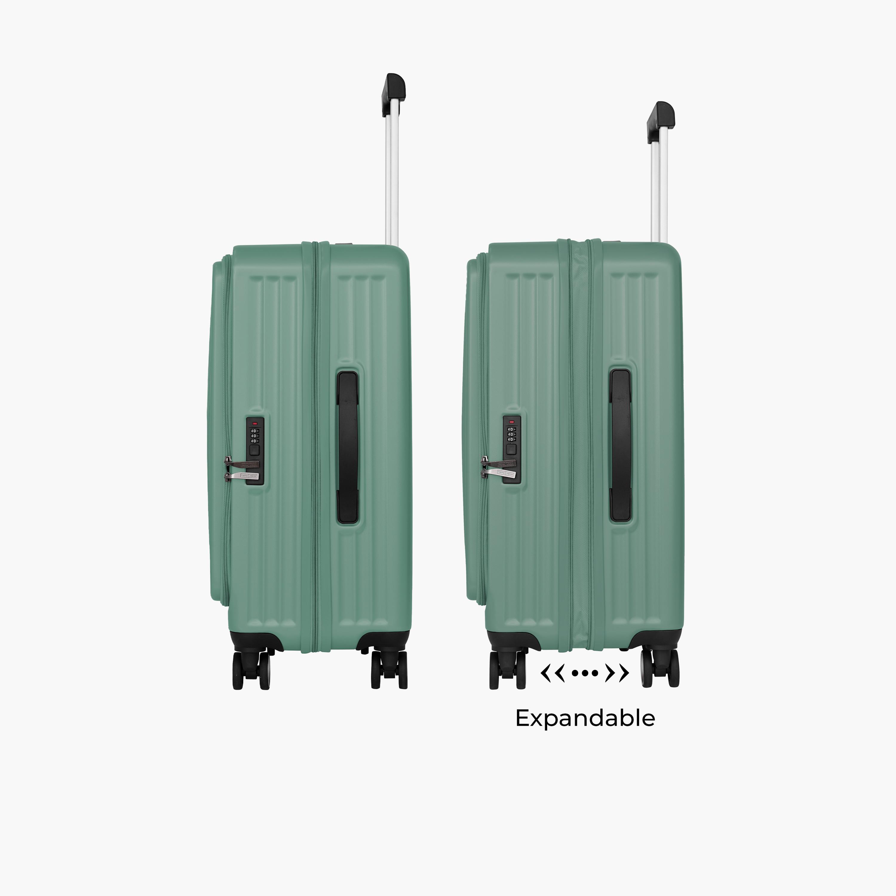 بارا جون- طقم شنط سفر بعجلات دوارة 3 قطع من مادة ABS وجوانب صلبة بقفل مركب  | PJTR3231G-travel-luggagesandbags-luggage-image-8