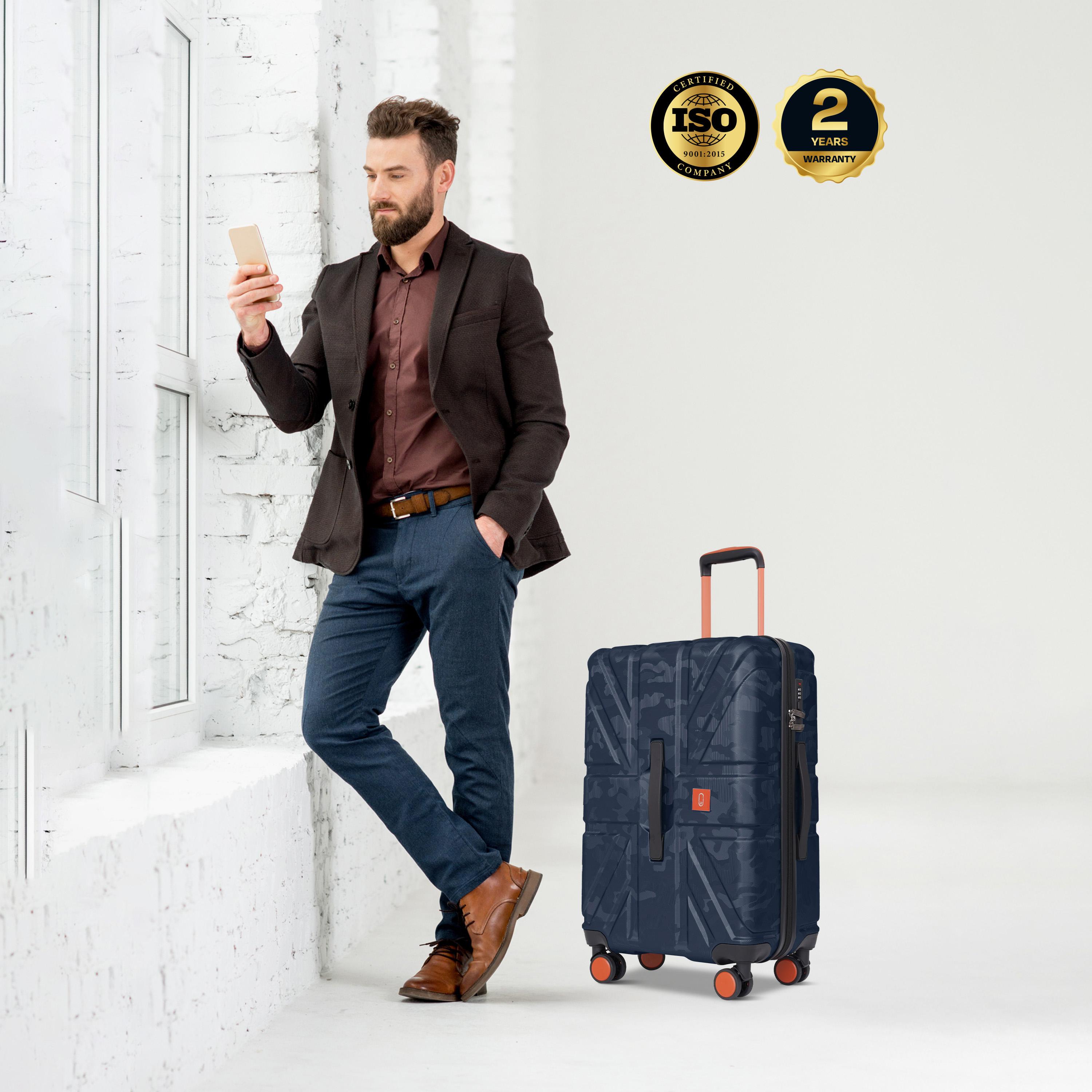 بارا جون- طقم شنط سفر بعجلات دوارة 3 قطع من مادة ABS وجوانب صلبة بقفل مركب | PJTR3230-travel-luggagesandbags-luggage-image-6