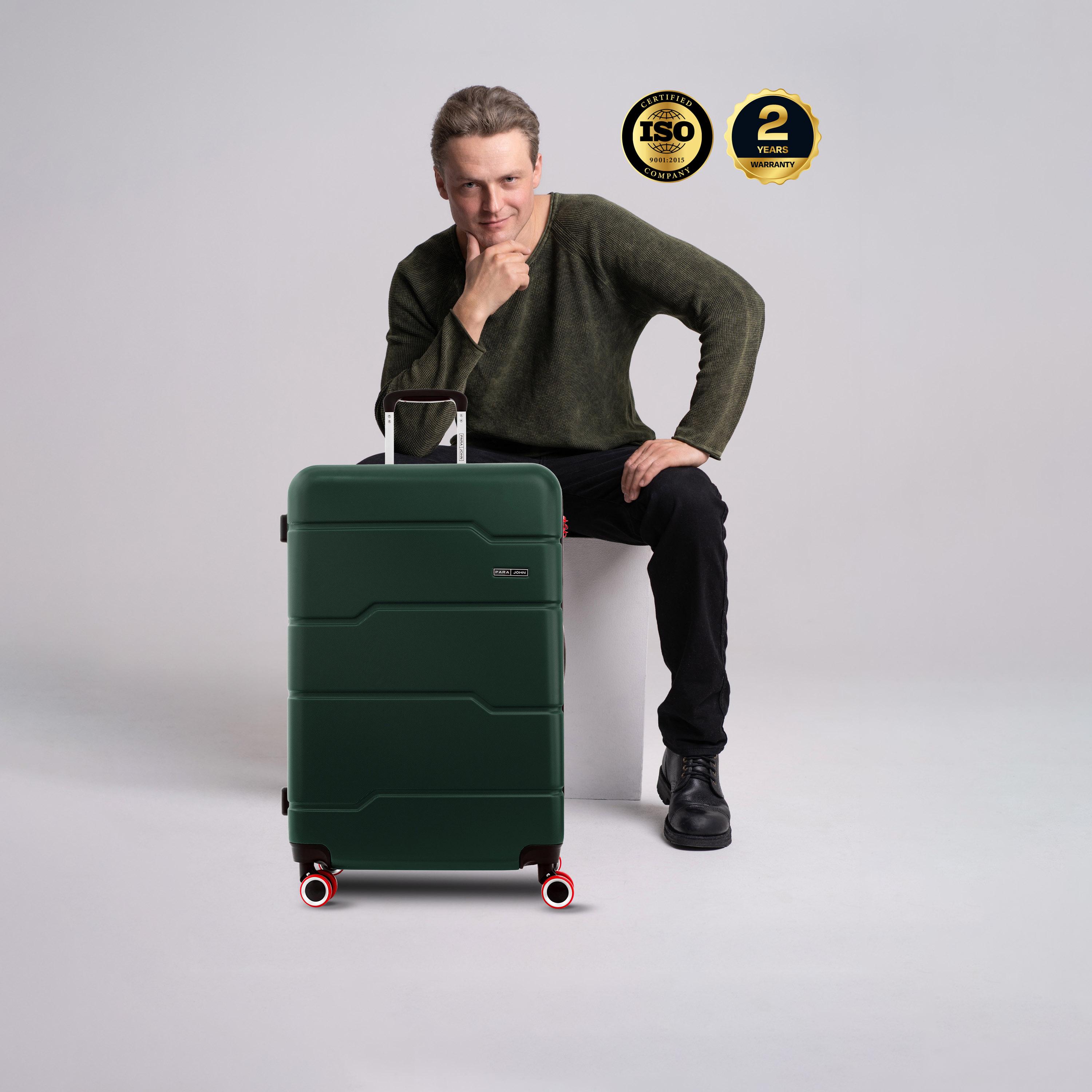 Para John Torque Set of 3 ABS Hard Sided 4-Wheeler Spinner Trolley Bag with Combination Lock-travel-luggagesandbags-luggage-image-6