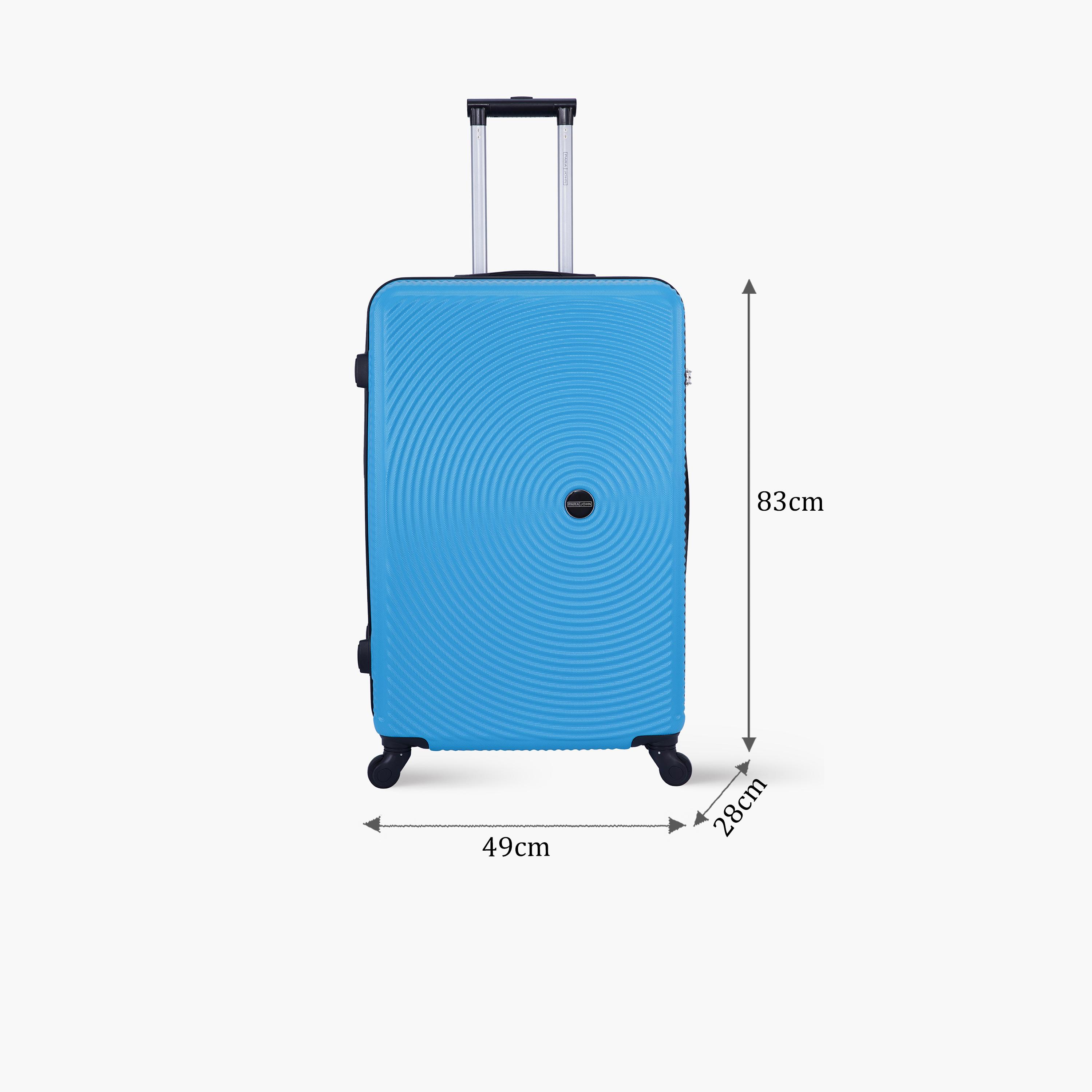 Para John Astro 83 CM Large Check-in ABS Hard Sided 4-Wheeler Spinner Trolley Bag with Combination Lock-travel-luggagesandbags-luggage-image-2