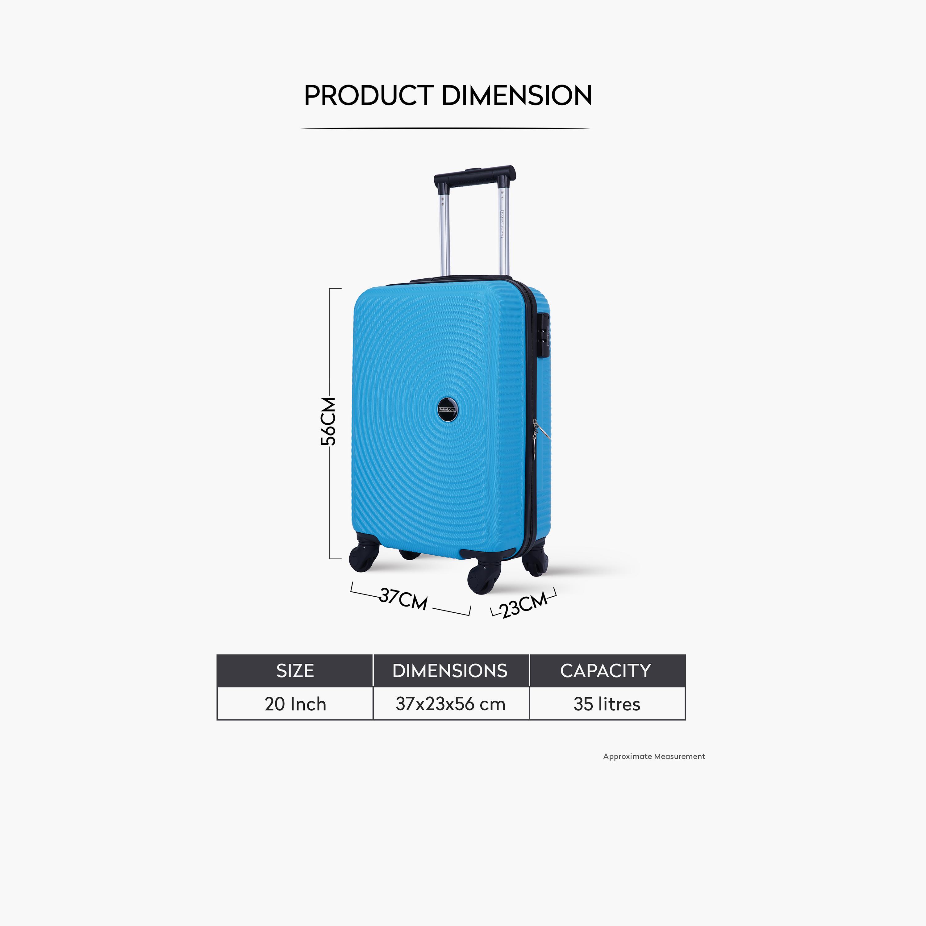 بارا جون- شنطة بعجلات دوارة حجم كبير 83 سم من مادة ABS ذات جوانب صلبة بقفل مركب-travel-luggagesandbags-luggage-image-5