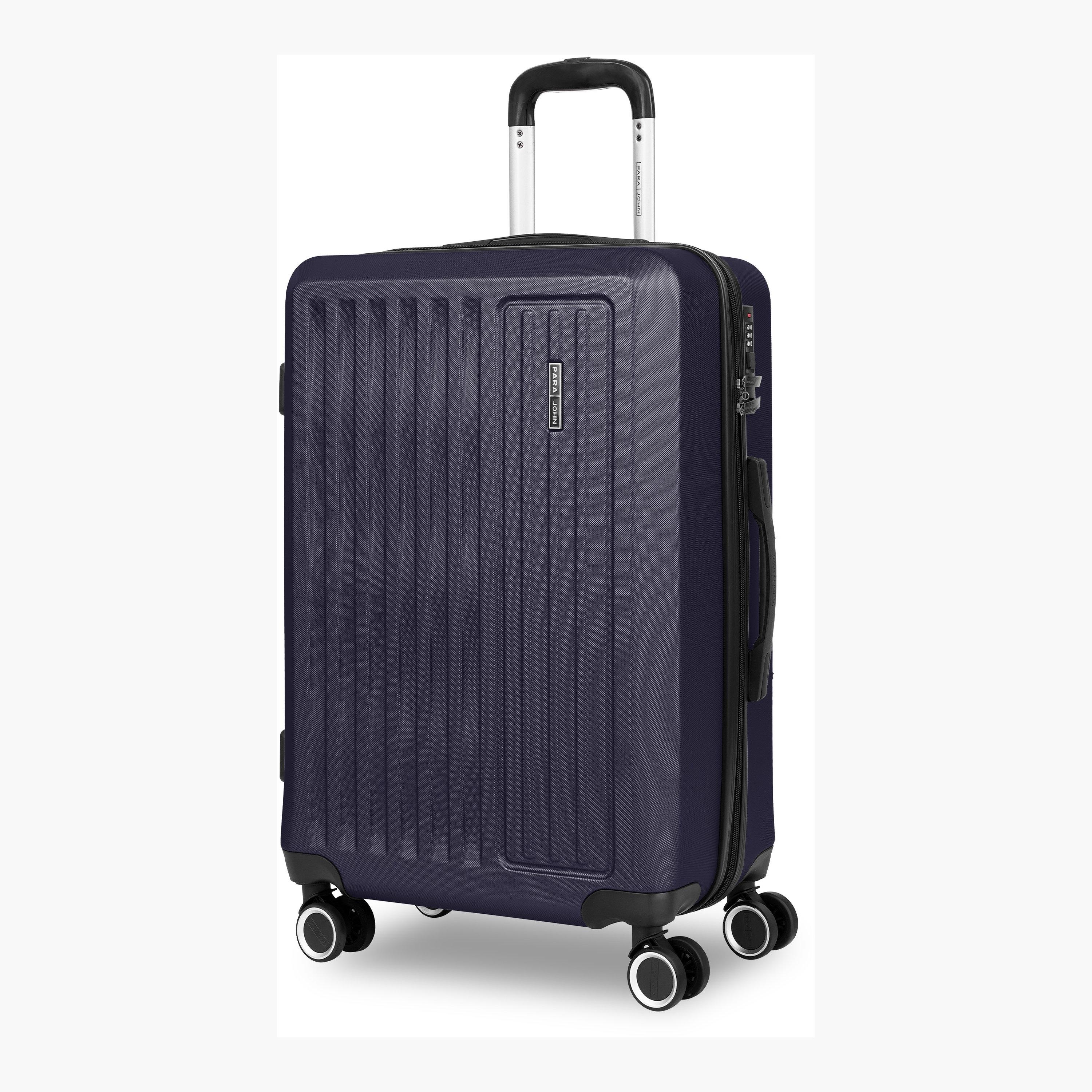 Para John Nexus Set of 3 ABS Hard Sided 4-Wheeler Spinner Trolley Bag with Combination Lock-travel-luggagesandbags-luggage-image-2