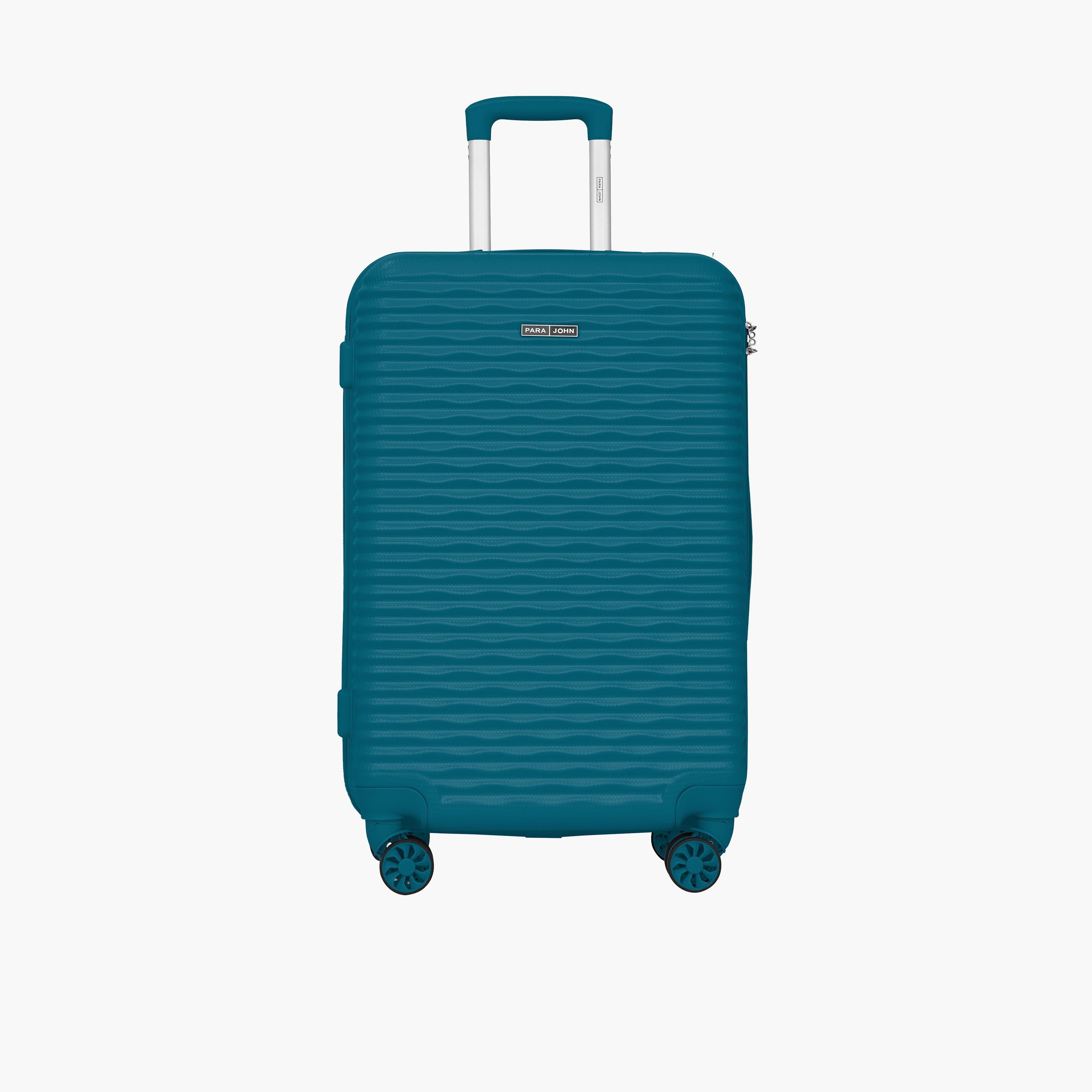 Para John SandTrail Set of 3 ABS Hard Sided 4-Wheeler Spinner Trolley Bag with Combination Lock-travel-luggagesandbags-luggage-image-5
