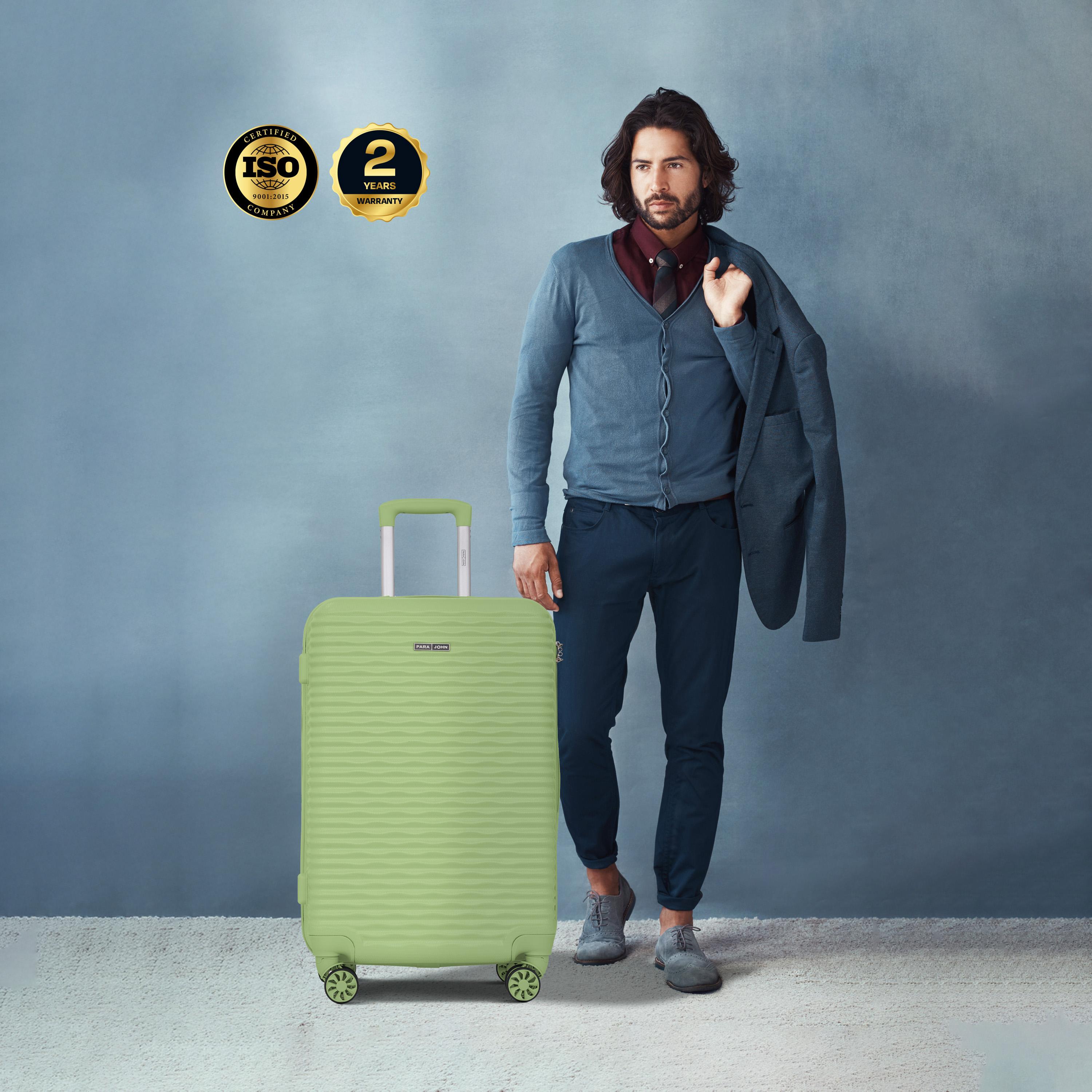 Para John SandTrail Set of 3 ABS Hard Sided 4-Wheeler Spinner Trolley Bag with Combination Lock-travel-luggagesandbags-luggage-image-7