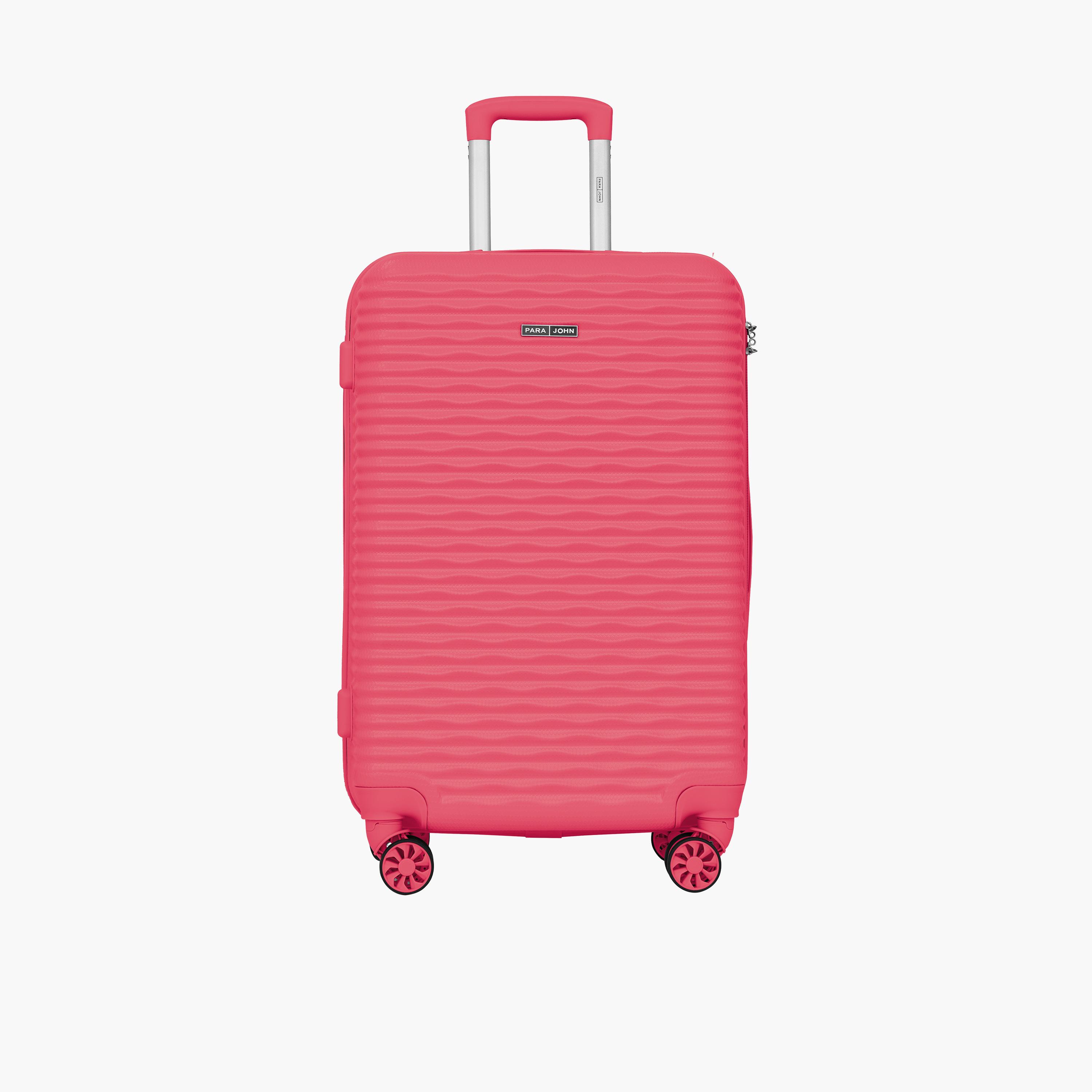 Para John SandTrail Set of 3 ABS Hard Sided 4-Wheeler Spinner Trolley Bag with Combination Lock-travel-luggagesandbags-luggage-image-5