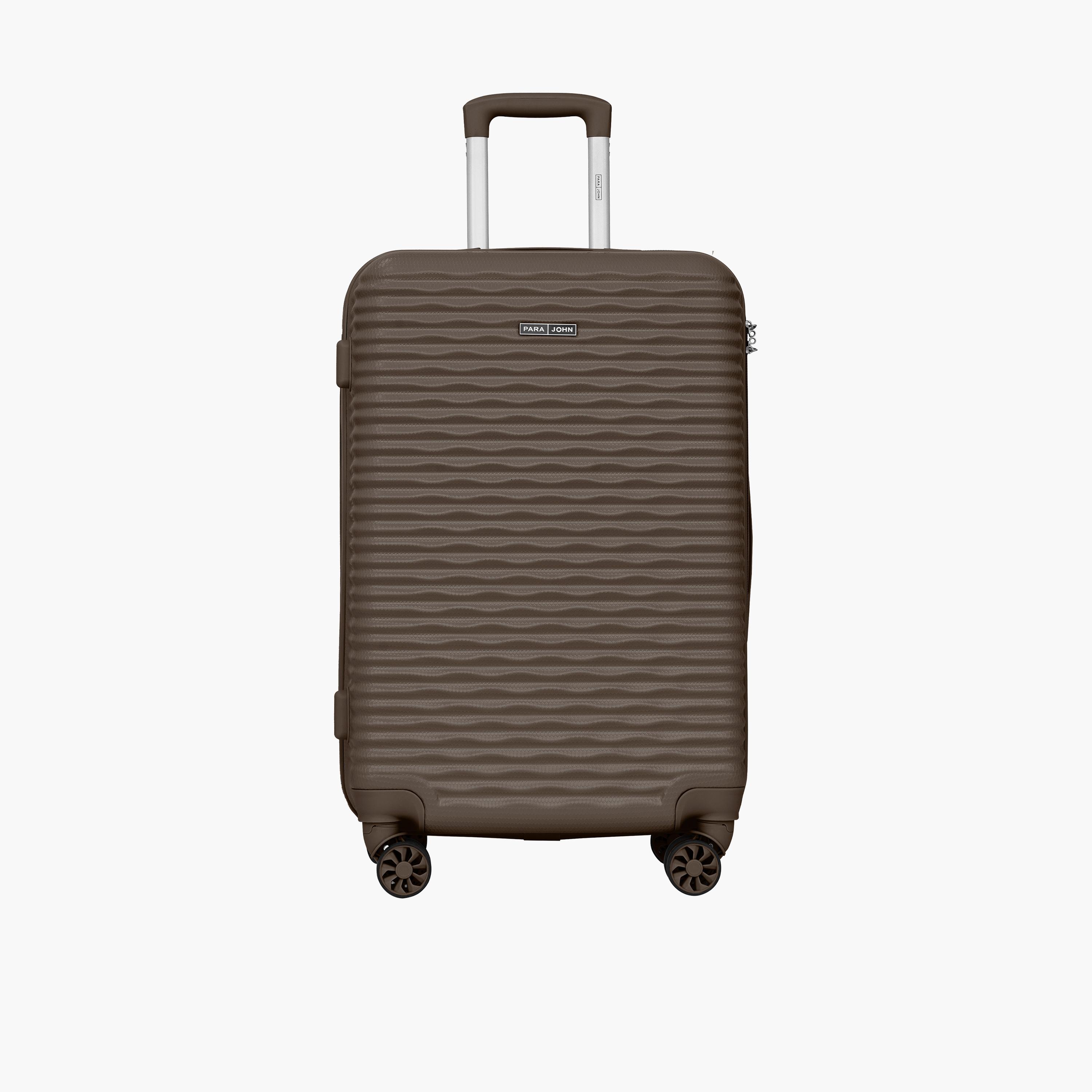 Para John SandTrail Set of 3 ABS Hard Sided 4-Wheeler Spinner Trolley Bag with Combination Lock-travel-luggagesandbags-luggage-image-5