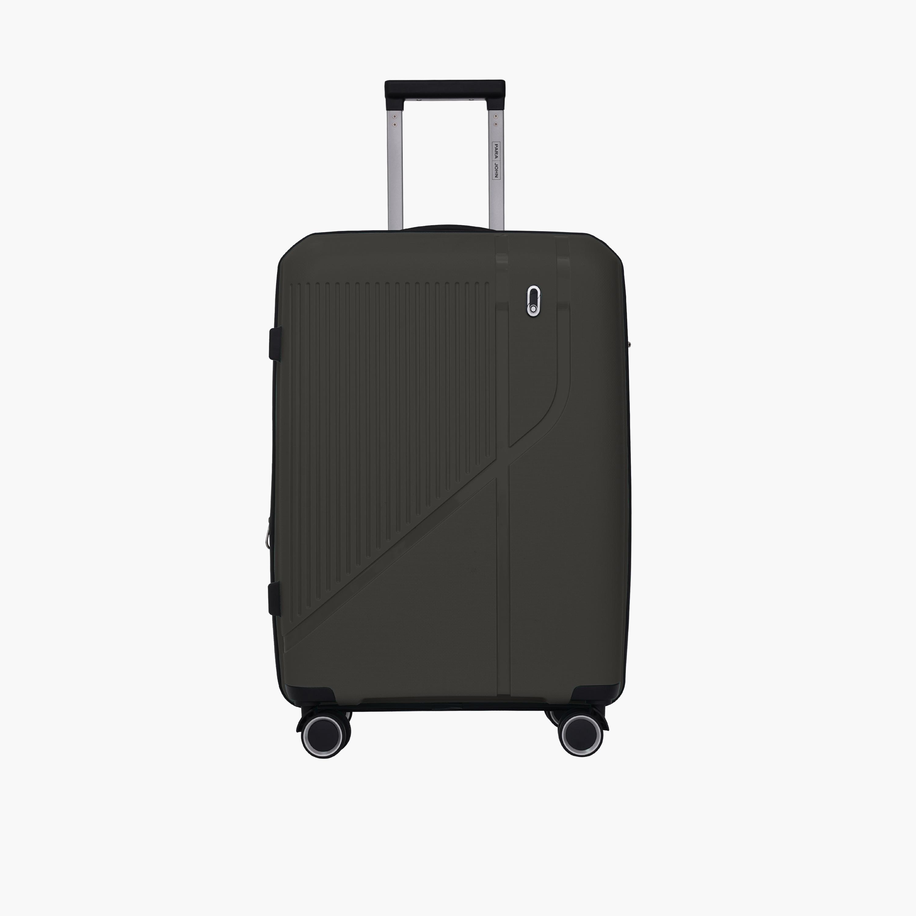 Para John Trekova Set of 3 ABS Hard Sided 4-Wheeler Spinner Trolley Bag with Combination Lock-travel-luggagesandbags-luggage-image-6
