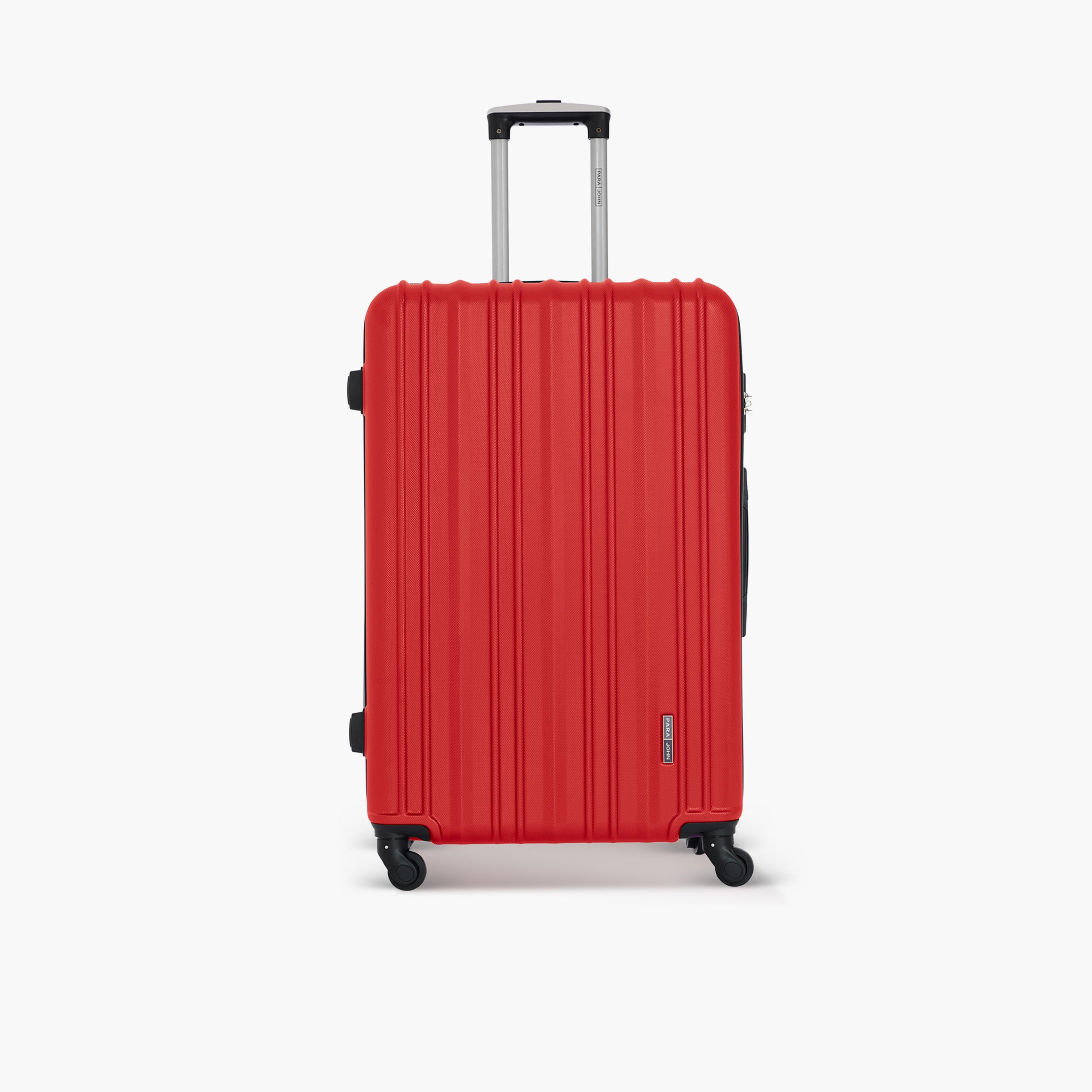 Para John 76 CM Large Check-in ABS Hard Sided 4-Wheeler Spinner Trolley Bag with Combination Lock | PJTR3181R-28-travel-luggagesandbags-luggage-image-1