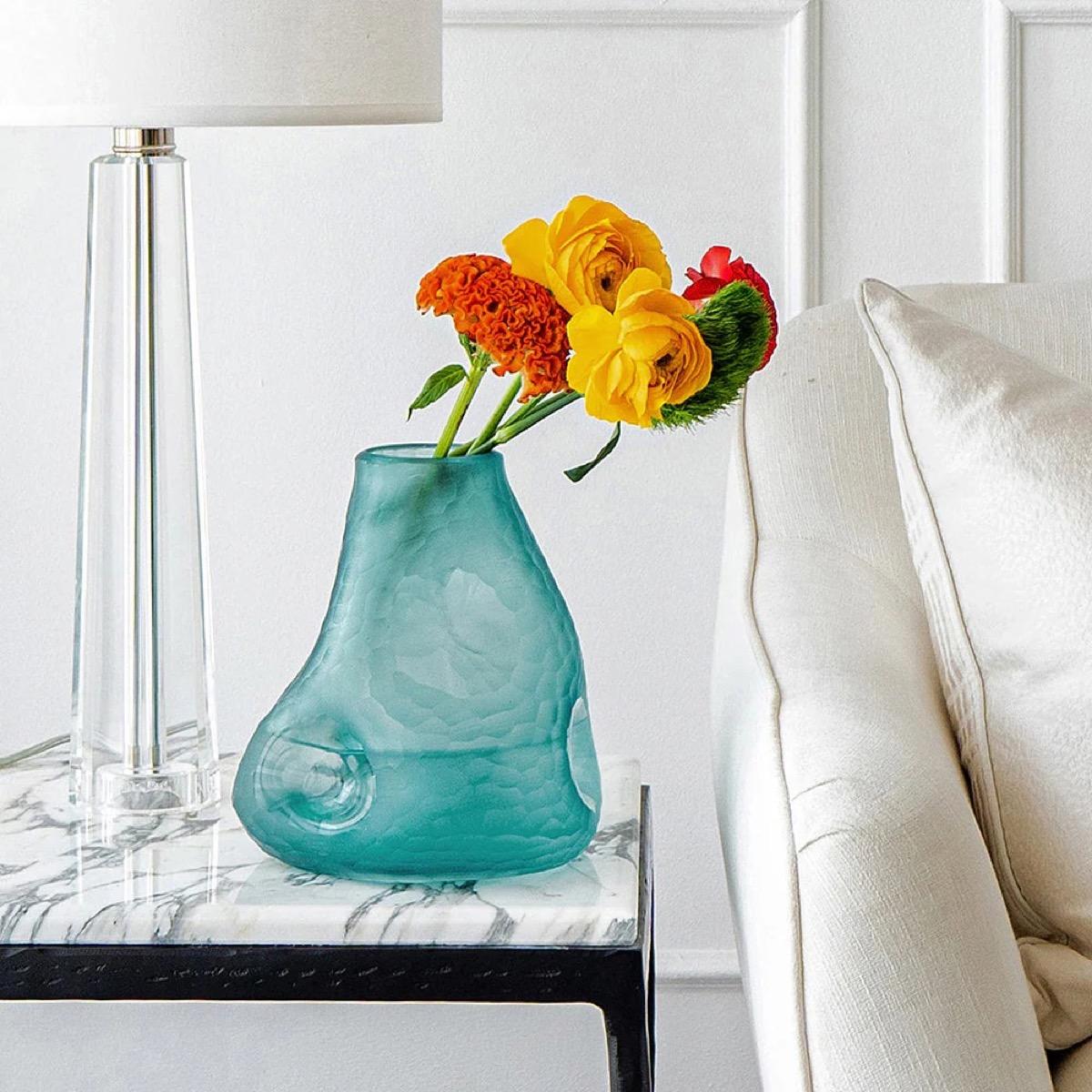 Tiffany Storms Glass Vase