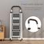 Quesera 4-Step Foldable Ladder with Anti-Slip Pedals-InfluencerCodes_Ramadan26_All_20012026-image-4