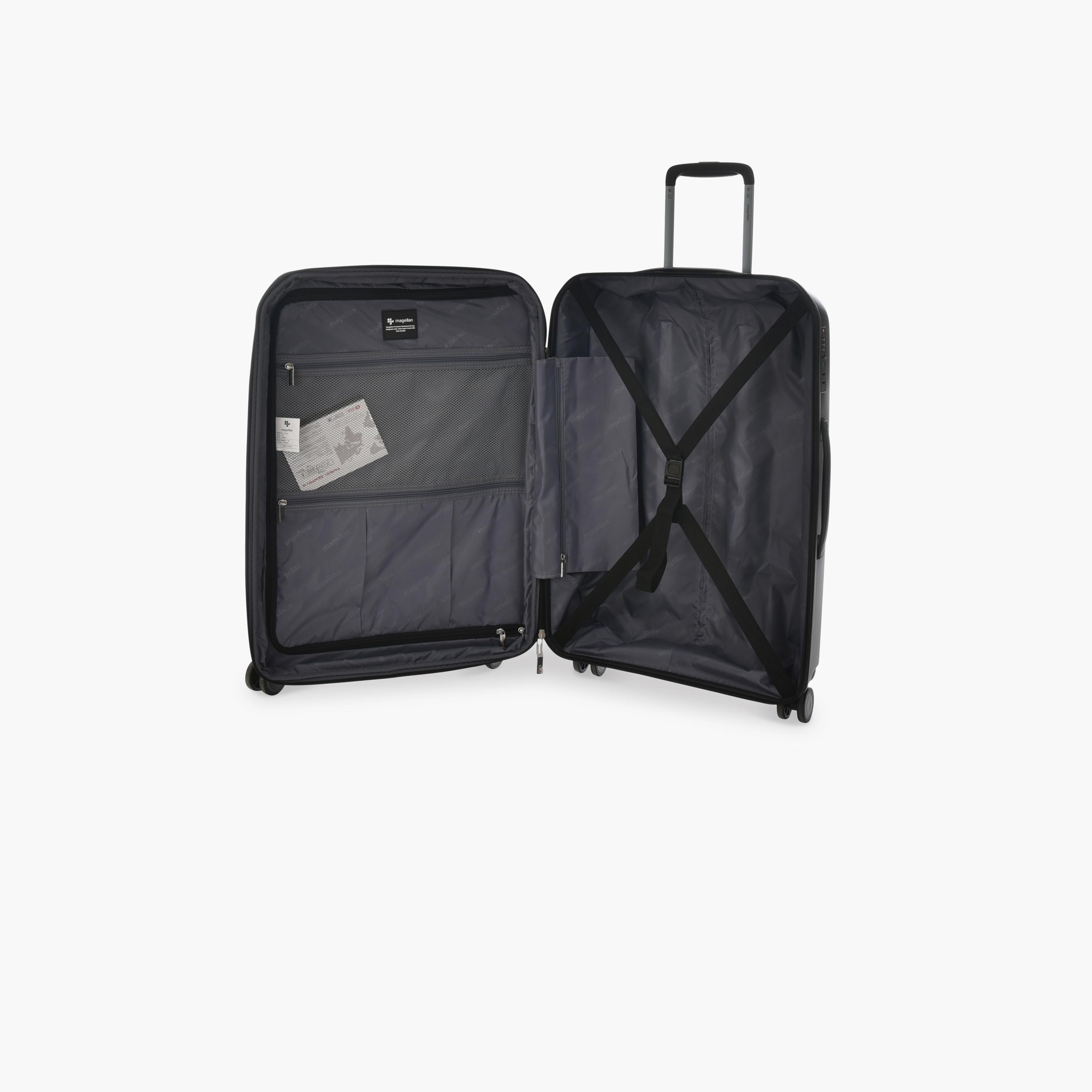 Magellan Set of 3 Polypropylene Hard Sided 4-Wheeler Spinner Trolley Bag with TSA Lock | PP22-3P-travel-luggagesandbags-luggage-image-5