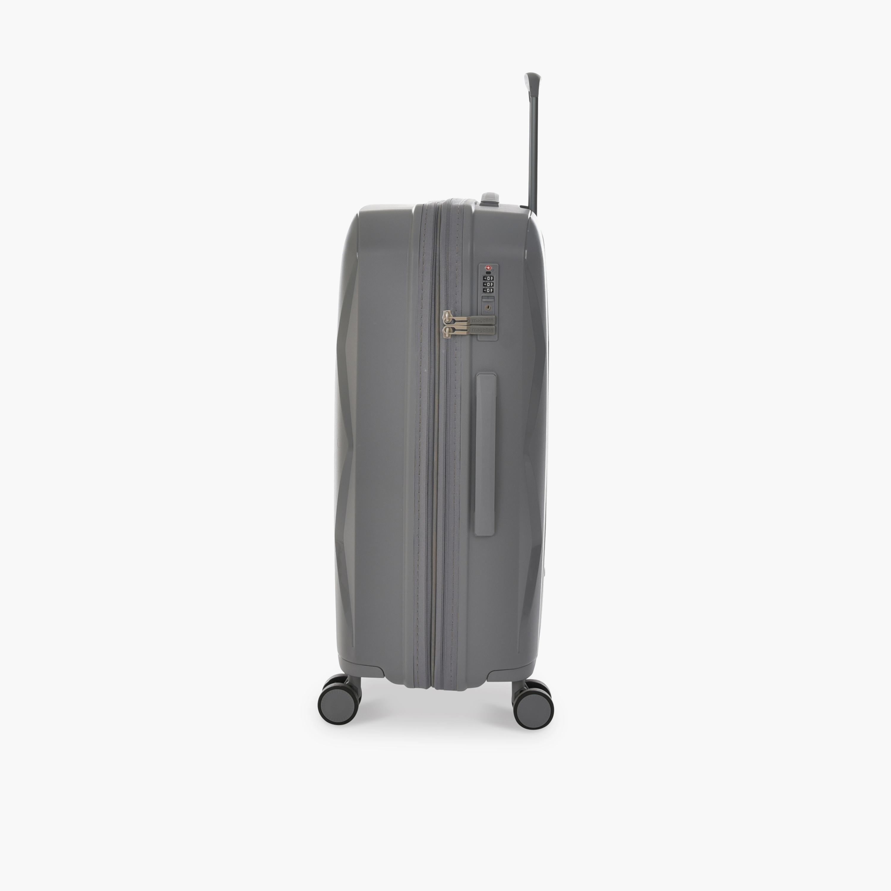Magellan Set of 3 Polypropylene Hard Sided 4-Wheeler Spinner Trolley Bag with TSA Lock | PP22-3P-travel-luggagesandbags-luggage-image-4